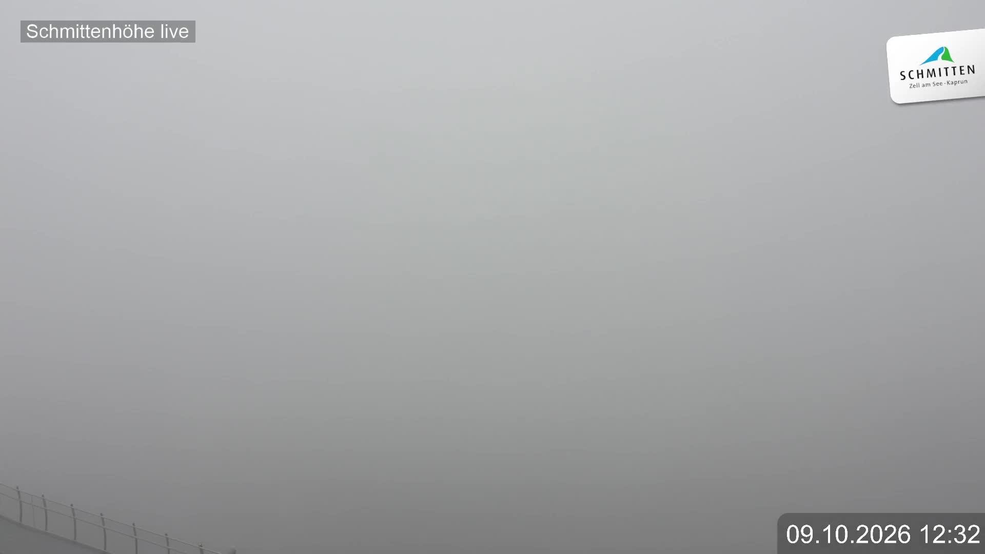 Archiv Foto Webcam Blick vom Gipfel der Schmittenhöhe