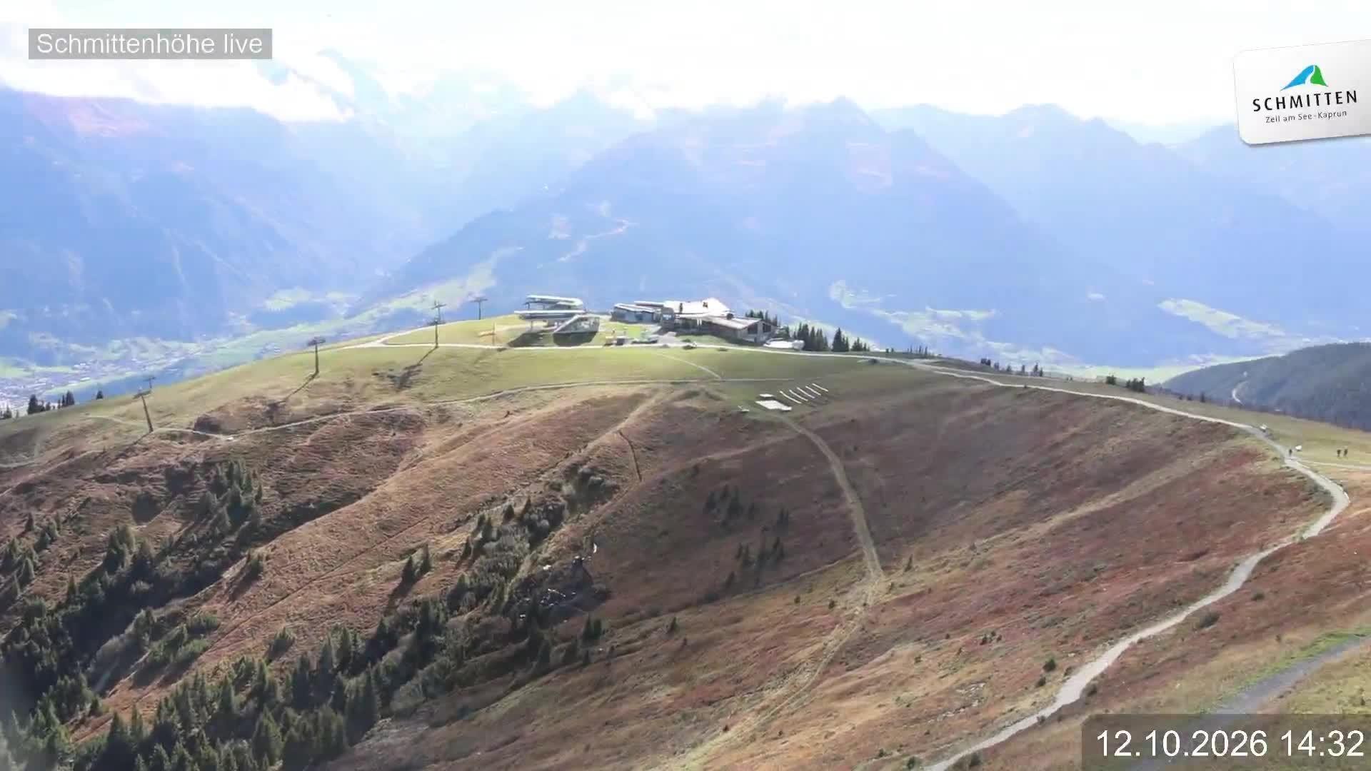 Archived image Webcam View Schmittenhöhe