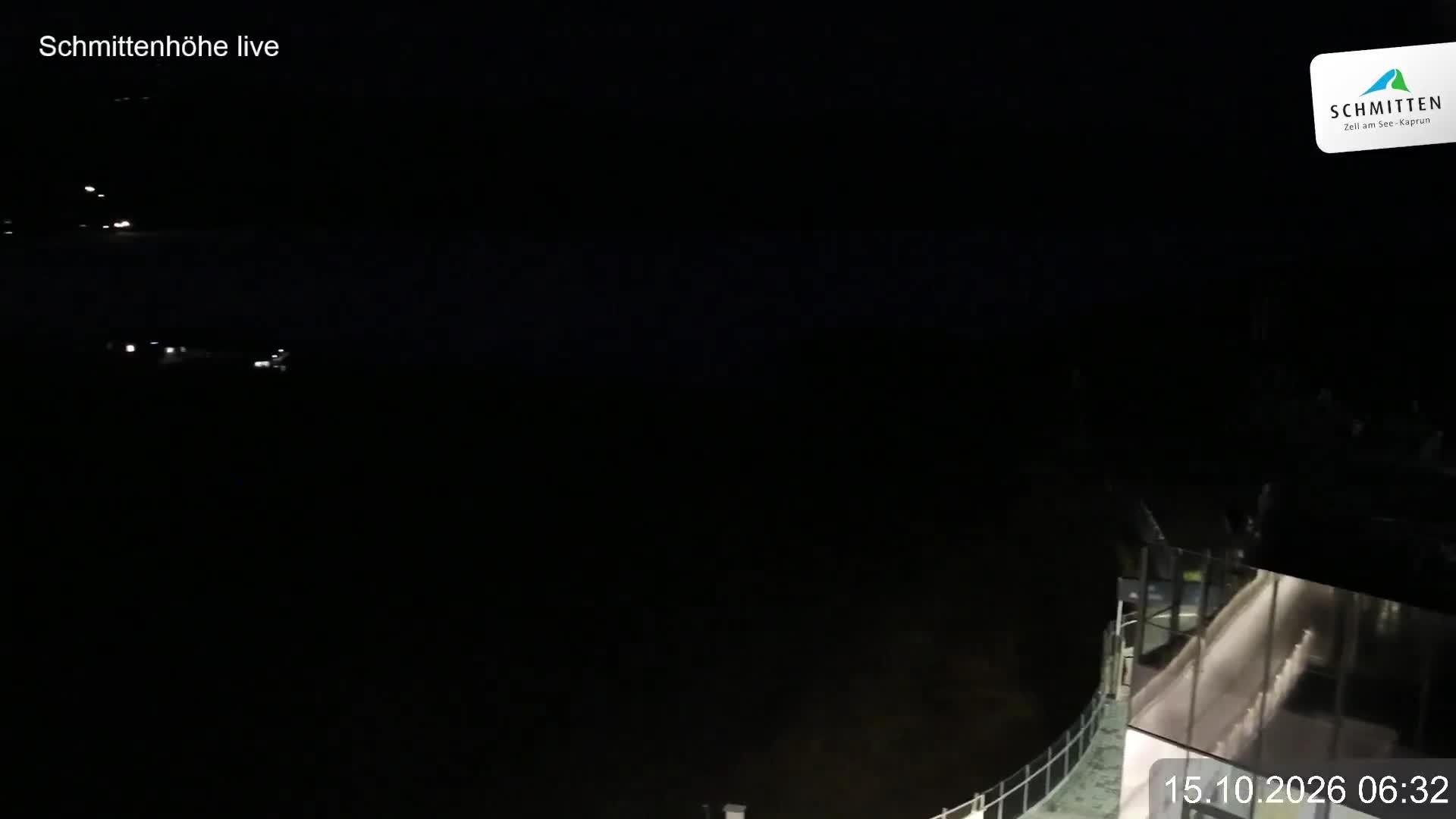 Archiv Foto Webcam Blick vom Gipfel der Schmittenhöhe