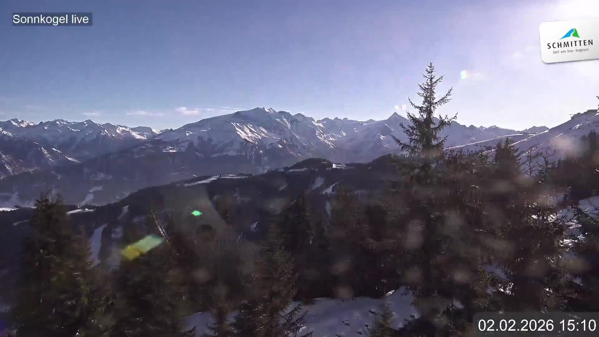 Archiv Foto Webcam Schmitten: Restaurant und Spielplatz Sonnkogel