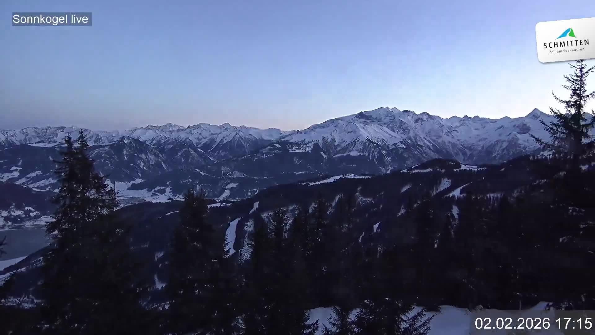 Archiv Foto Webcam Schmitten: Restaurant und Spielplatz Sonnkogel