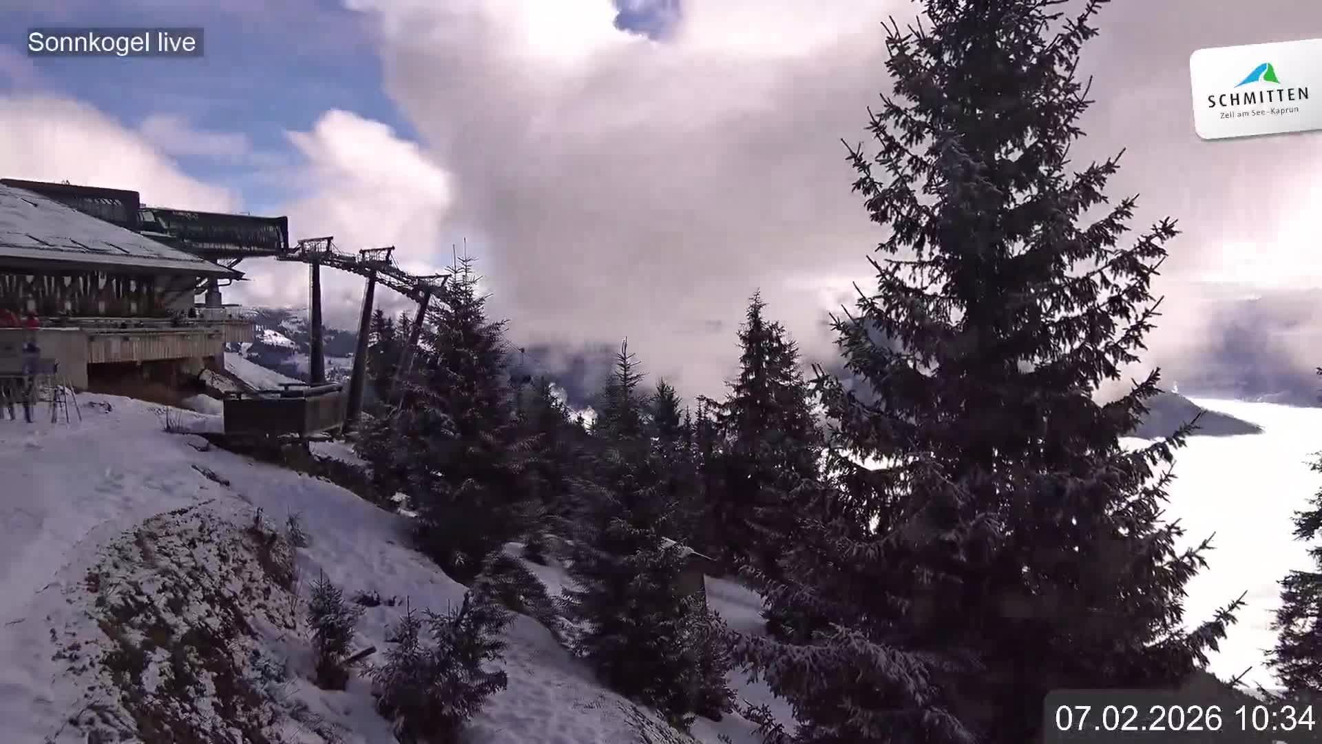 Archived image Webcam Schmitten: Sonnkogel playground