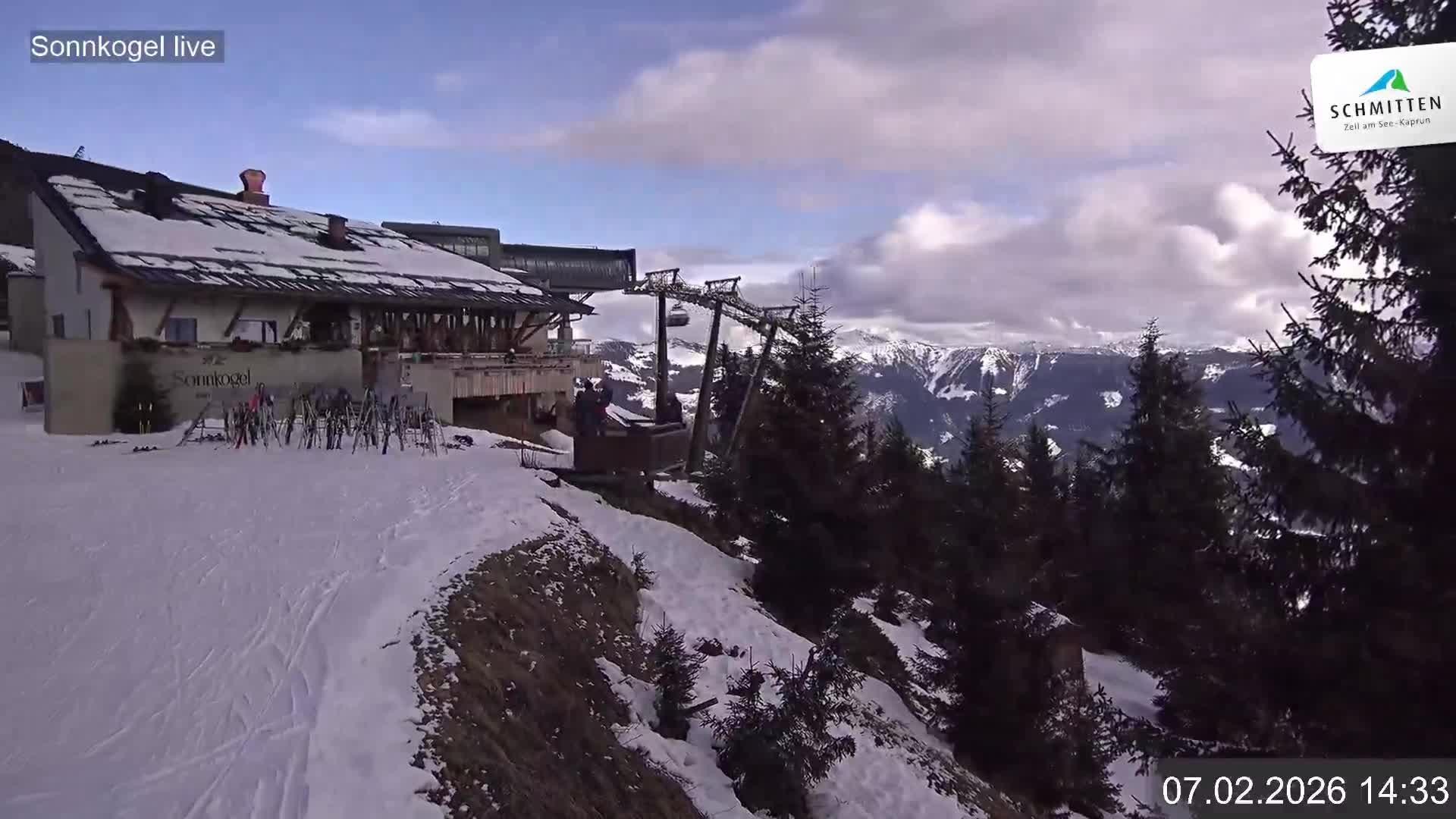 Archived image Webcam Schmitten: Sonnkogel playground