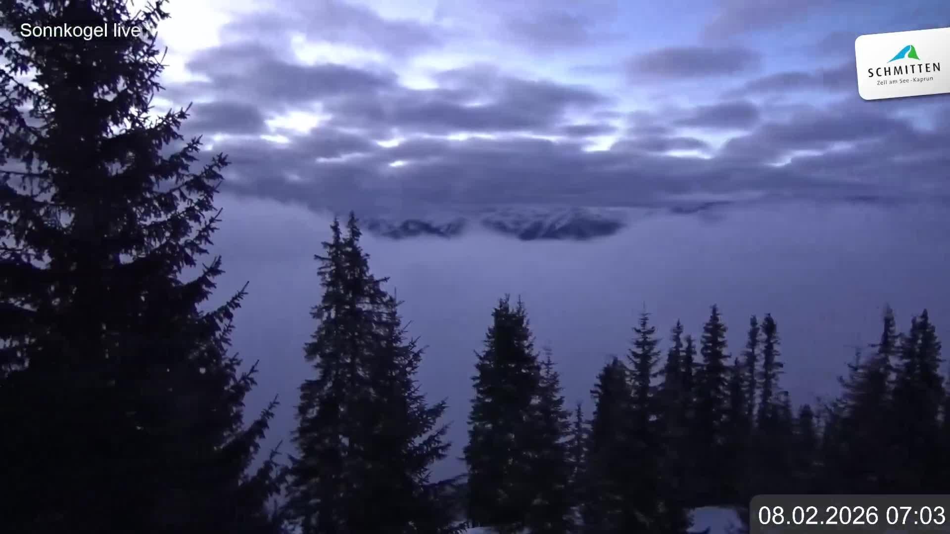 Archiv Foto Webcam Schmitten: Restaurant und Spielplatz Sonnkogel