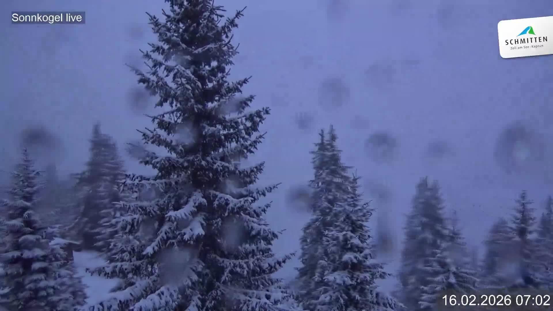Archiv Foto Webcam Schmitten: Restaurant und Spielplatz Sonnkogel