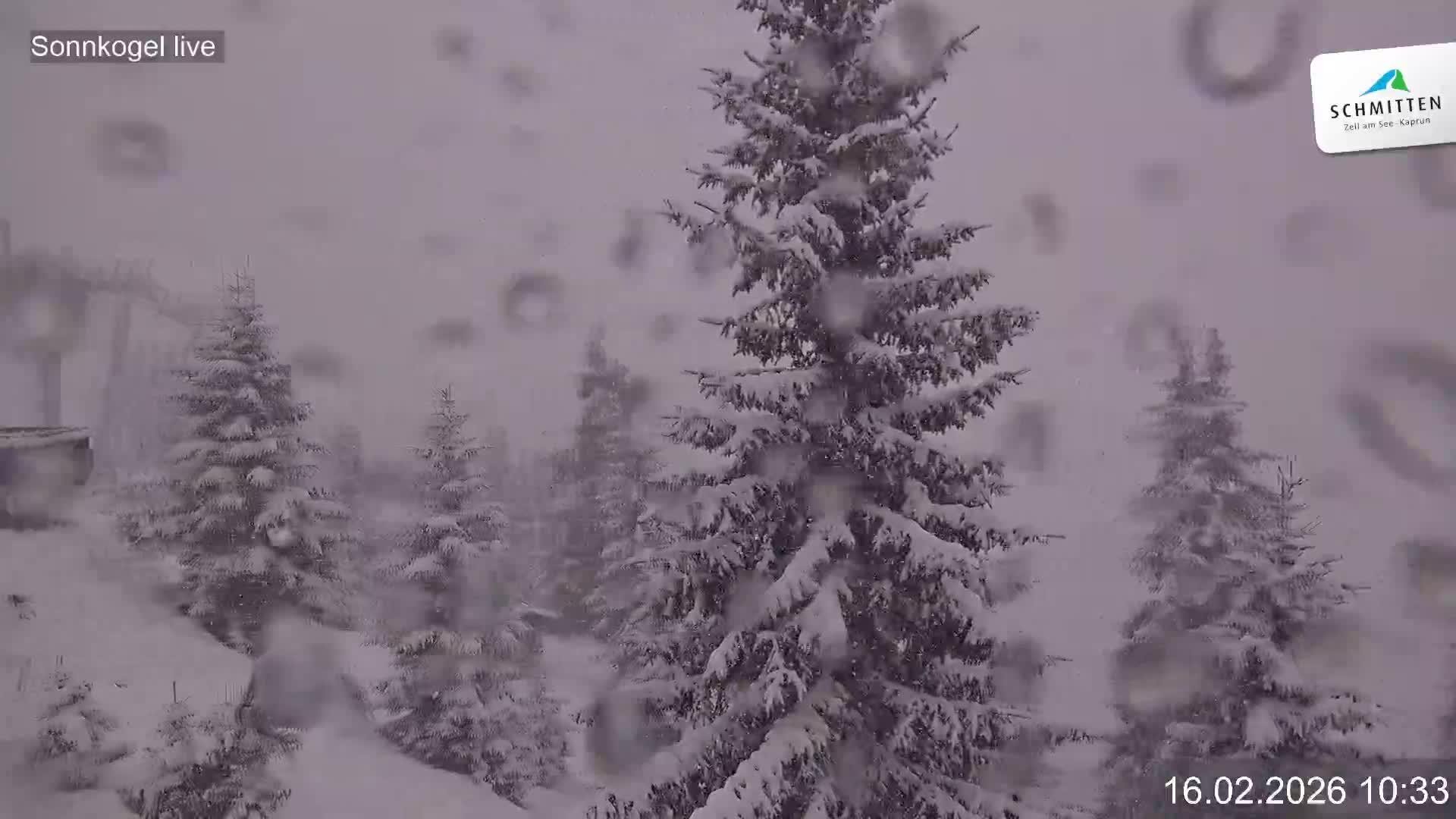 Archiv Foto Webcam Schmitten: Restaurant und Spielplatz Sonnkogel