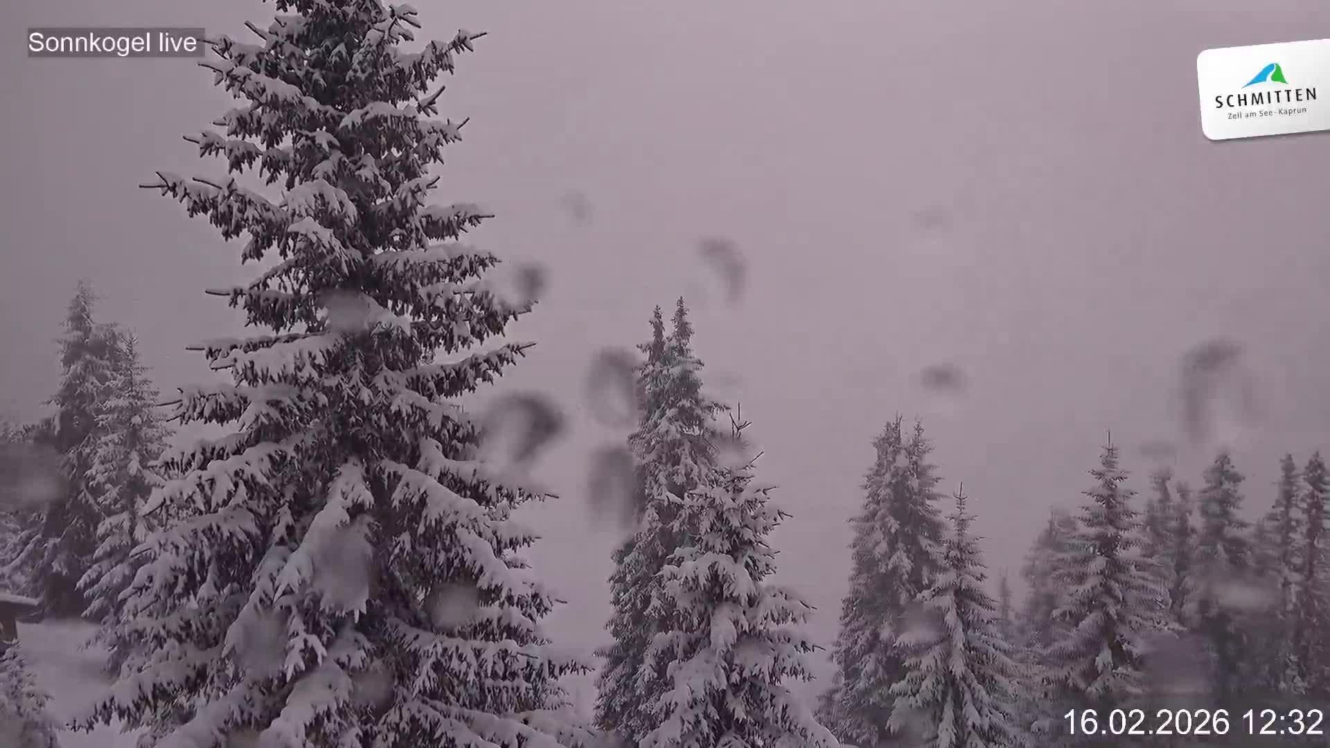 Archiv Foto Webcam Schmitten: Restaurant und Spielplatz Sonnkogel