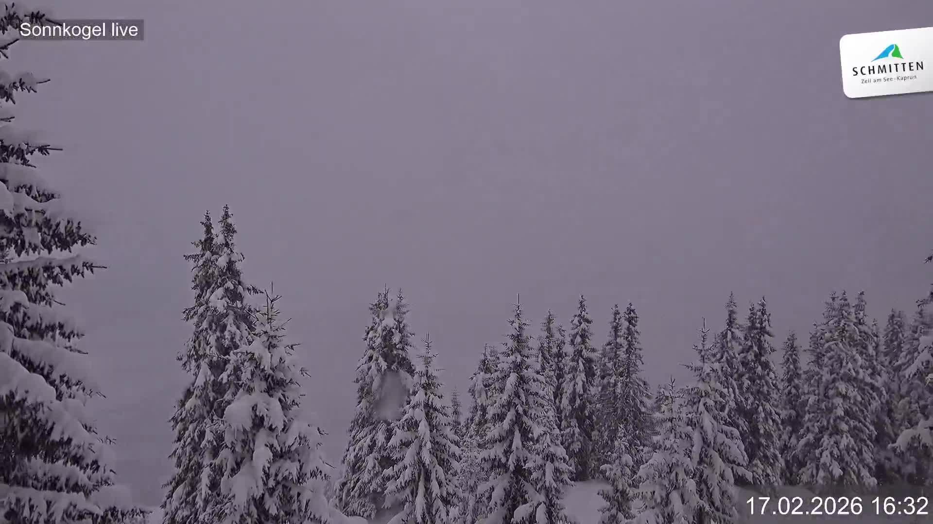 Archiv Foto Webcam Schmitten: Restaurant und Spielplatz Sonnkogel