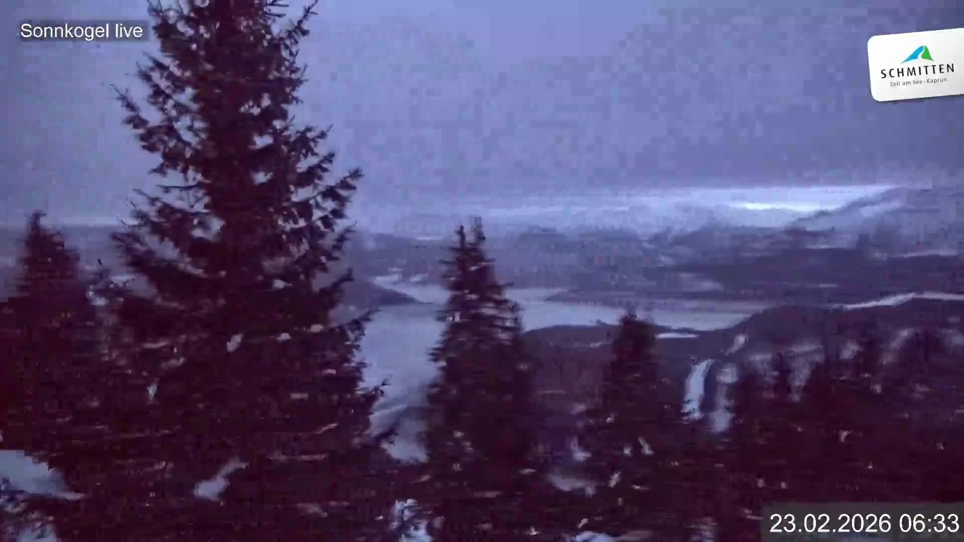 Archiv Foto Webcam Schmitten: Restaurant und Spielplatz Sonnkogel