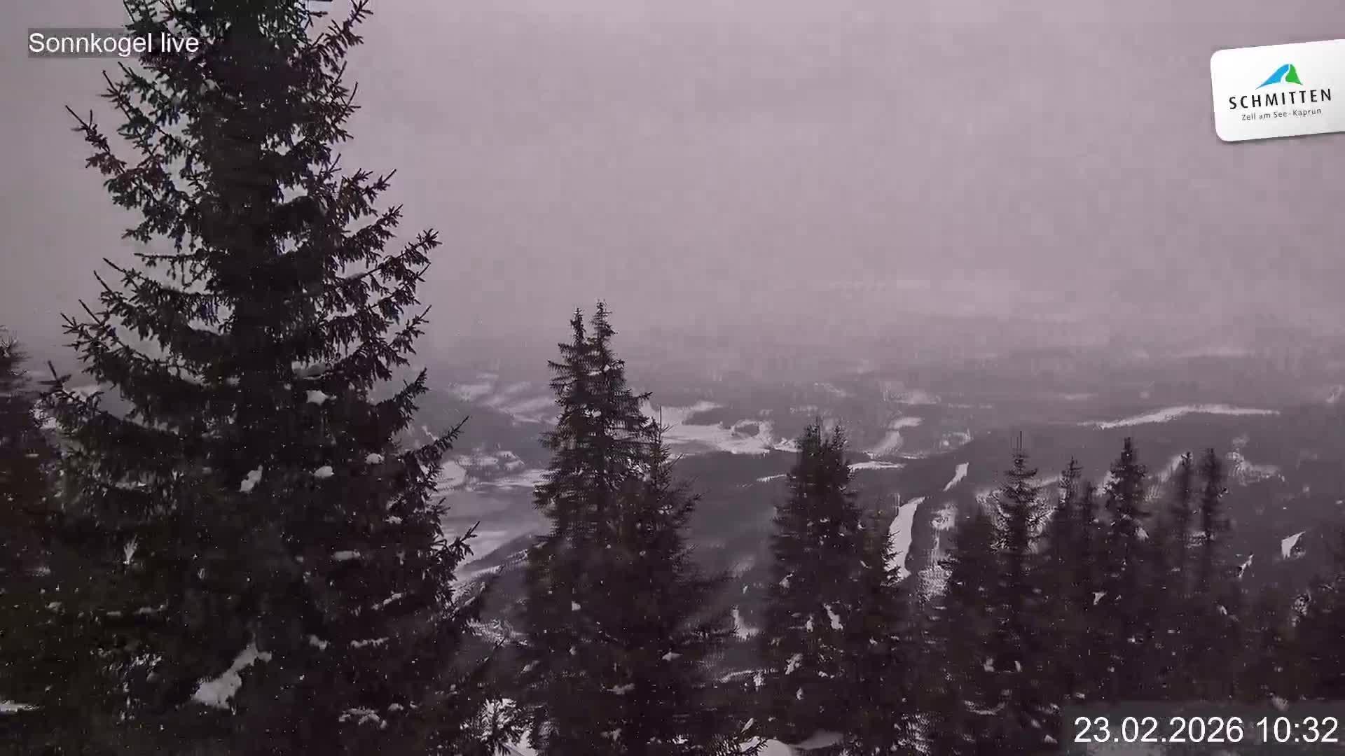 Archiv Foto Webcam Schmitten: Restaurant und Spielplatz Sonnkogel