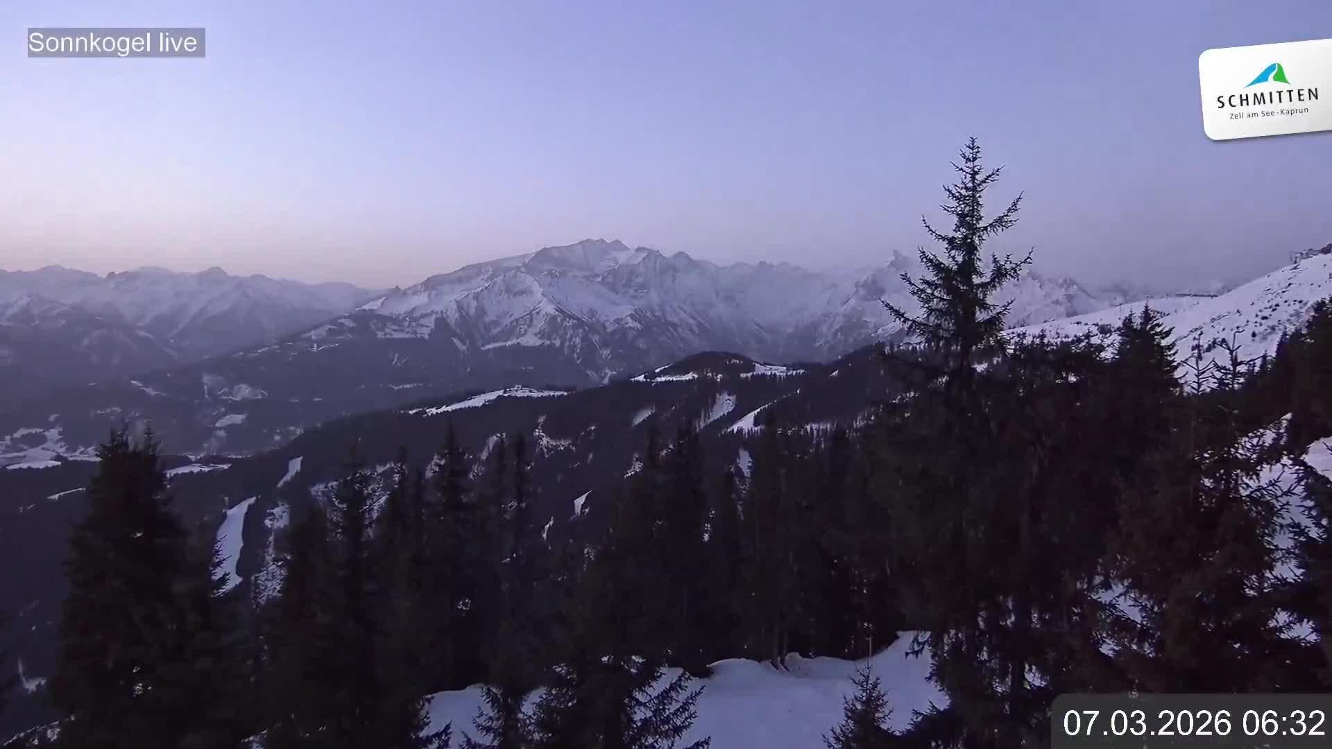 Archiv Foto Webcam Schmitten: Restaurant und Spielplatz Sonnkogel