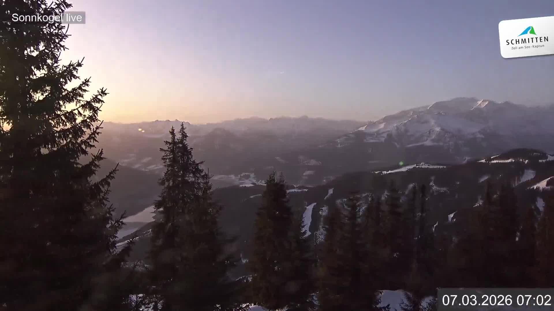 Archiv Foto Webcam Schmitten: Restaurant und Spielplatz Sonnkogel