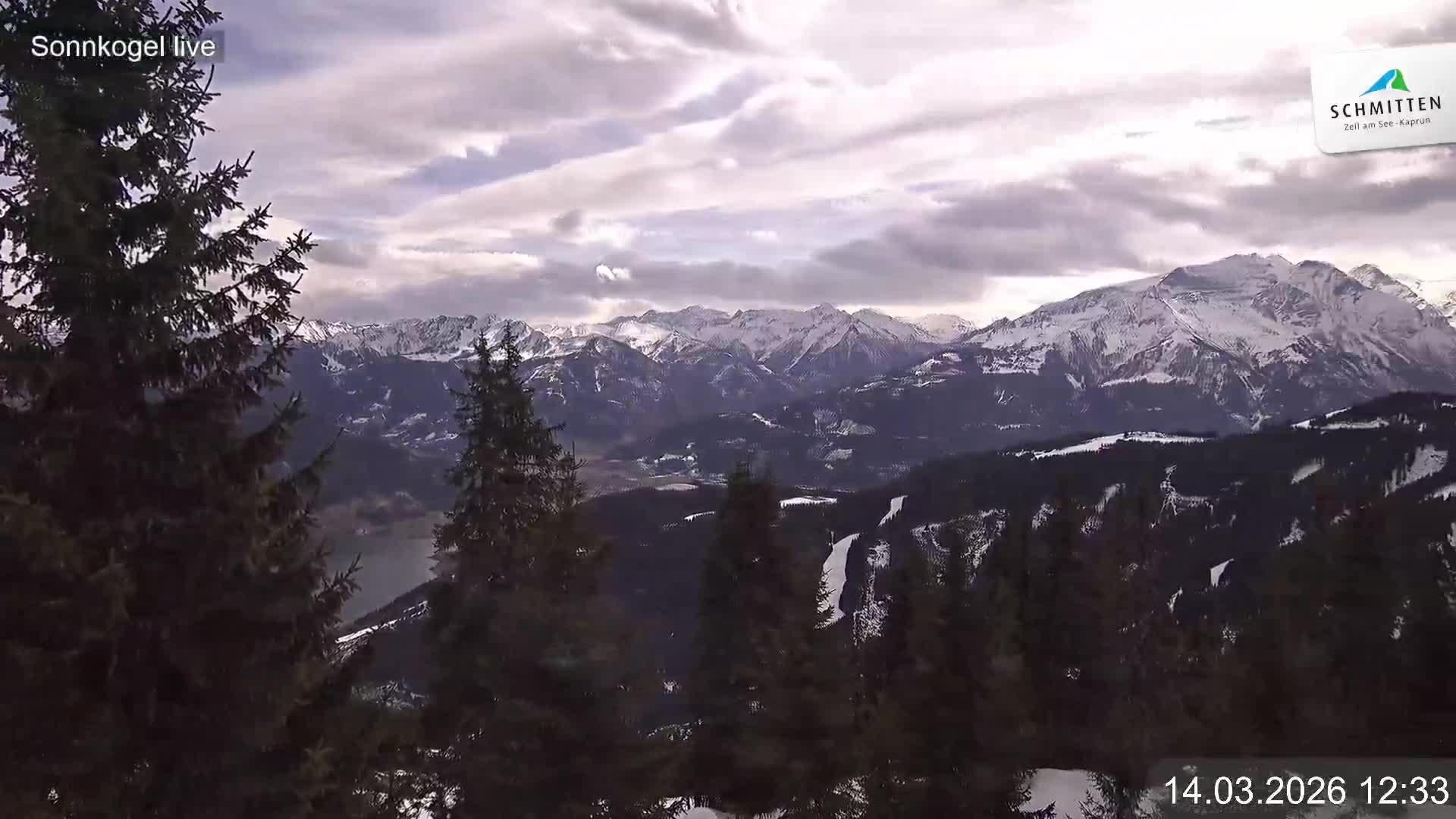 Archiv Foto Webcam Schmitten: Restaurant und Spielplatz Sonnkogel