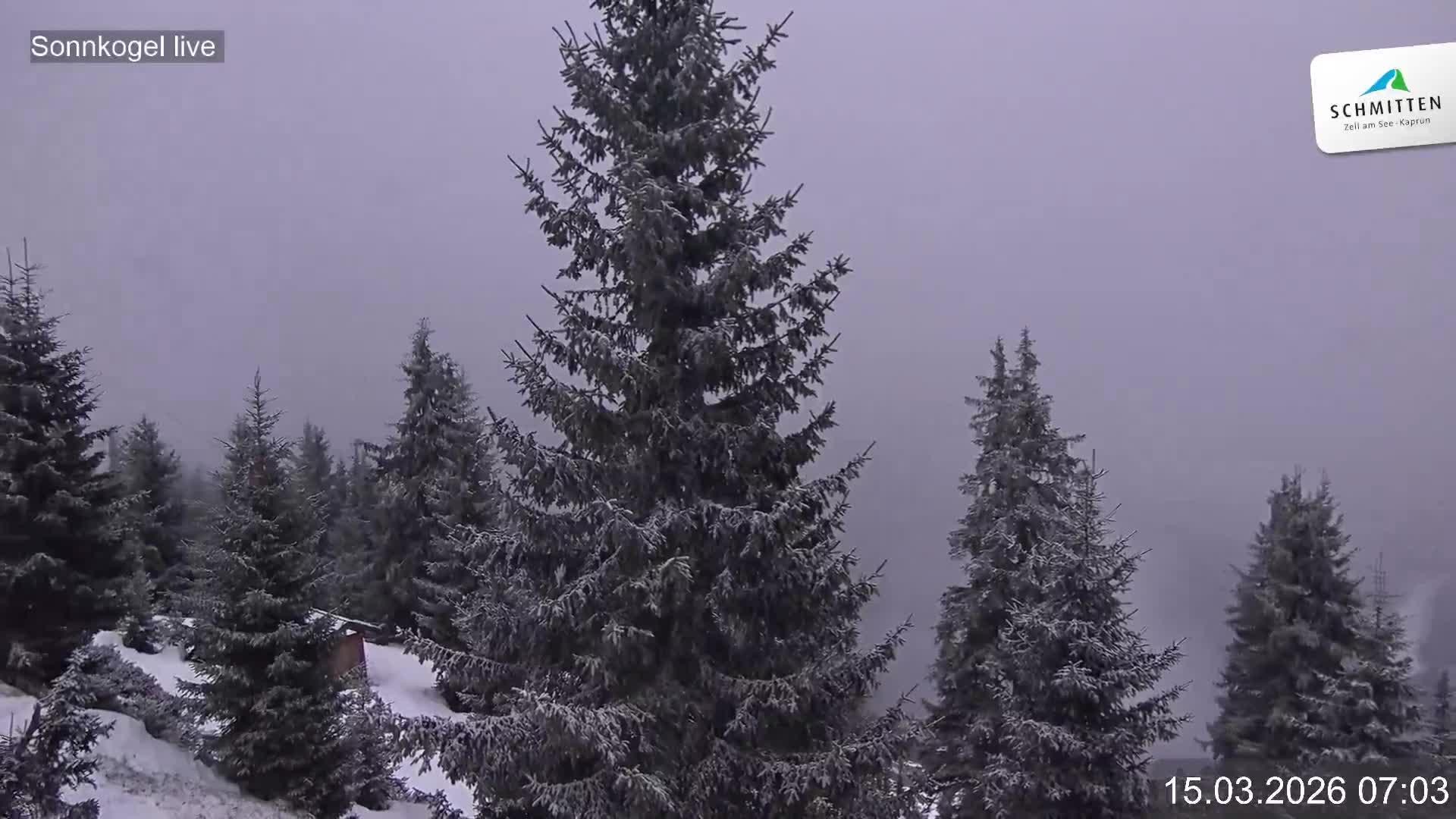 Archiv Foto Webcam Schmitten: Restaurant und Spielplatz Sonnkogel