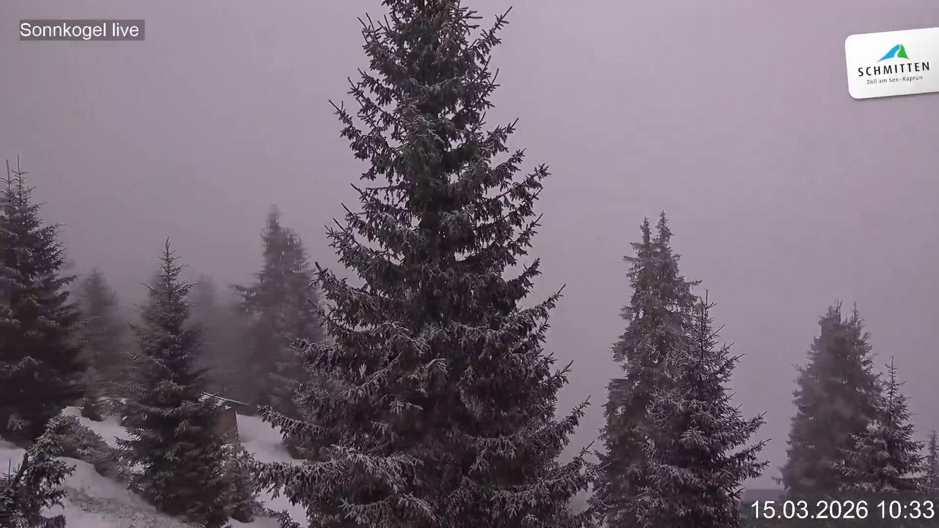 Archiv Foto Webcam Schmitten: Restaurant und Spielplatz Sonnkogel