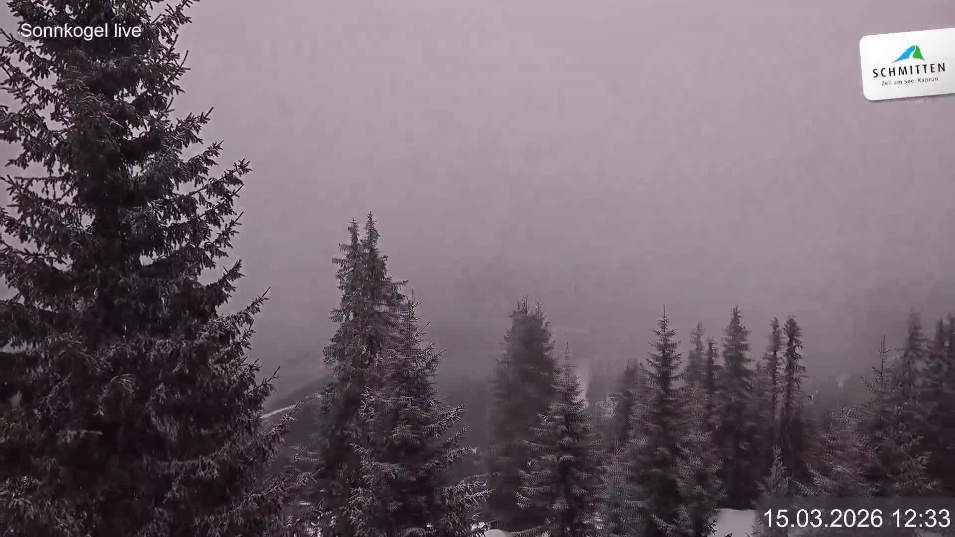 Archiv Foto Webcam Schmitten: Restaurant und Spielplatz Sonnkogel