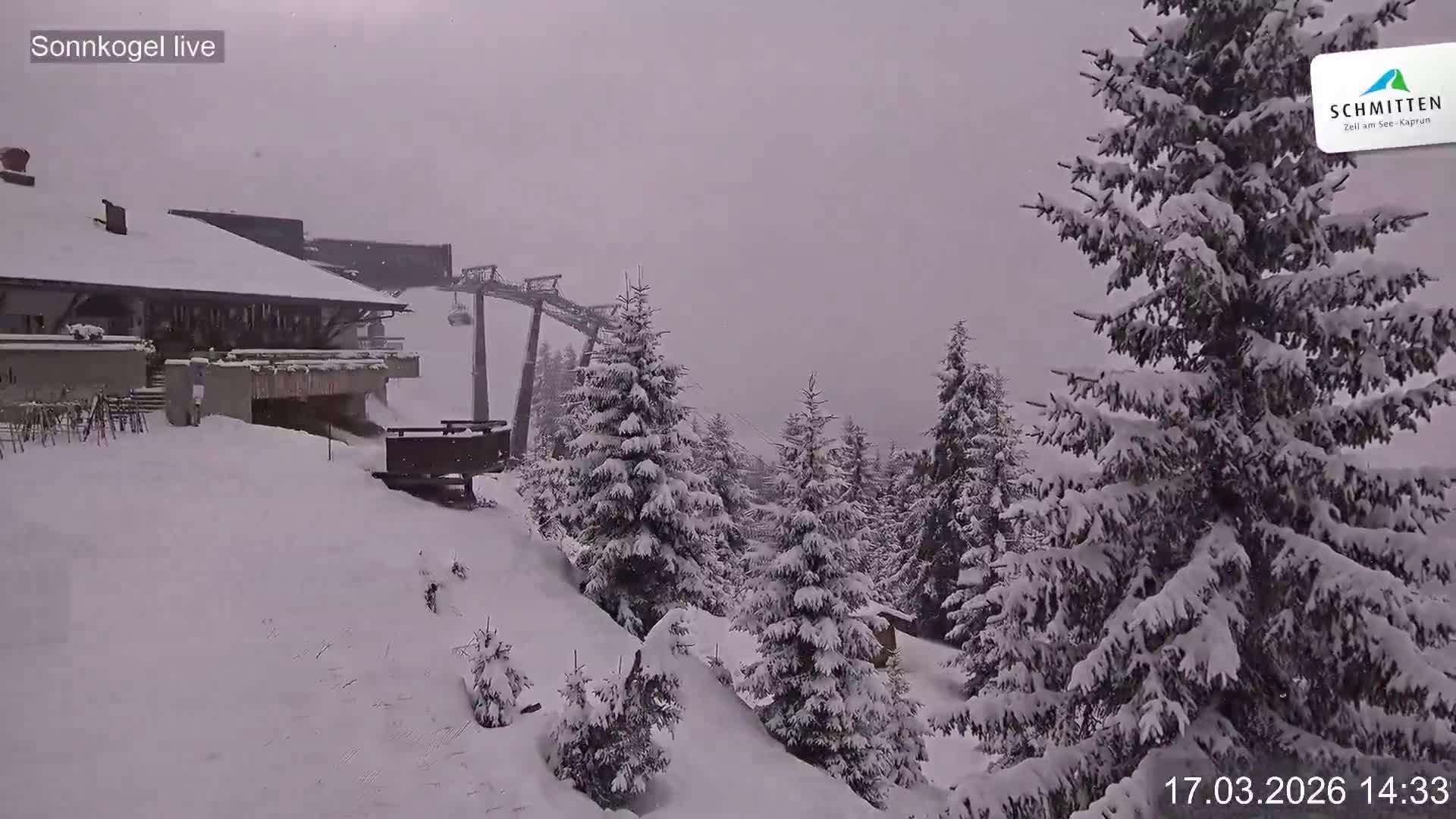 Archived image Webcam Schmitten: Sonnkogel playground