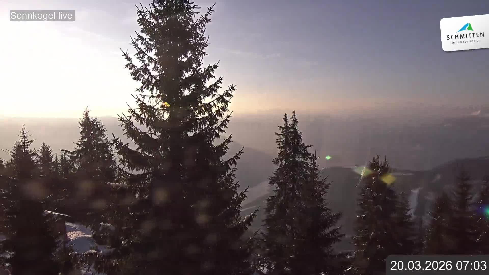 Archiv Foto Webcam Schmitten: Restaurant und Spielplatz Sonnkogel