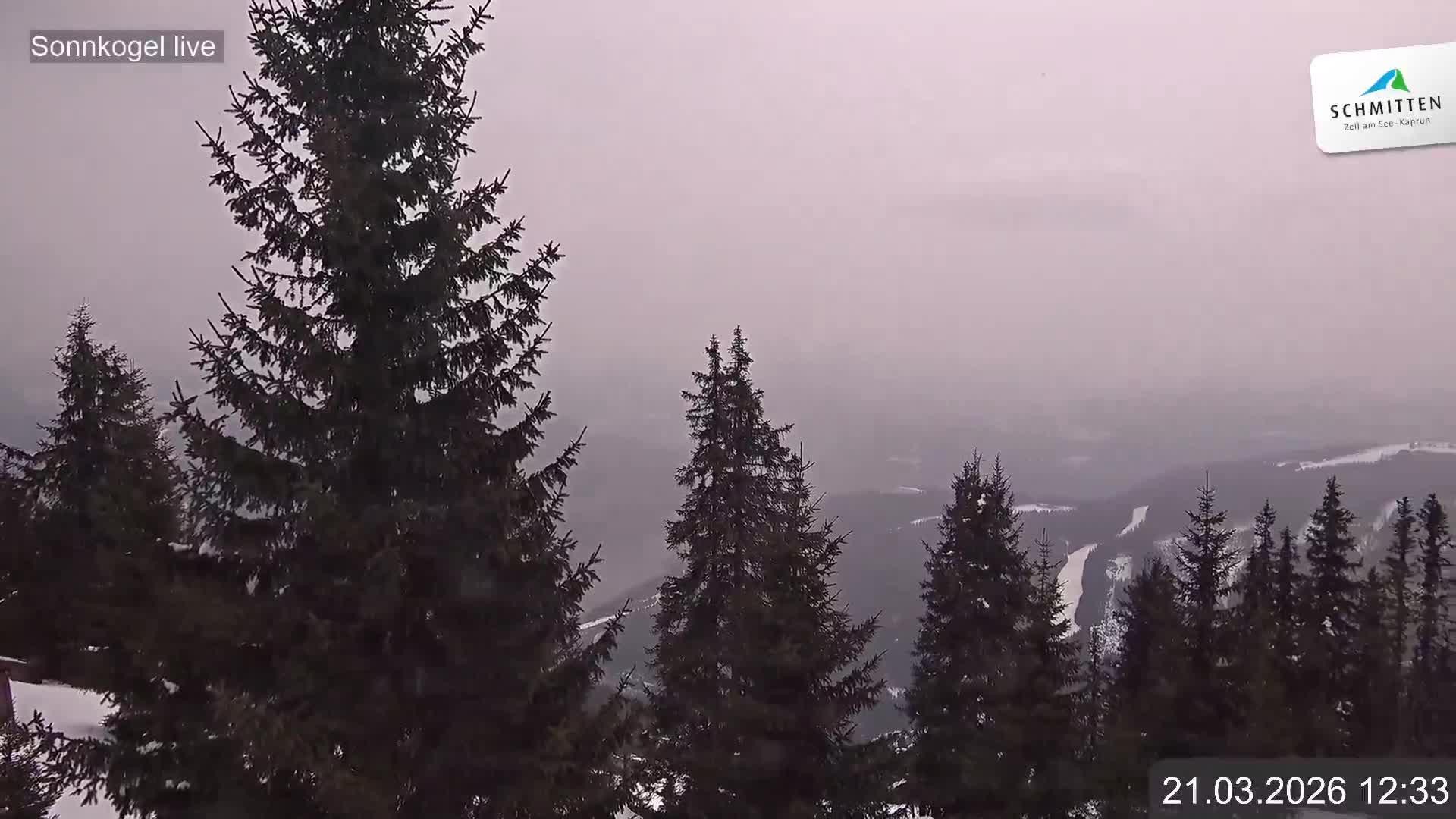 Archiv Foto Webcam Schmitten: Restaurant und Spielplatz Sonnkogel