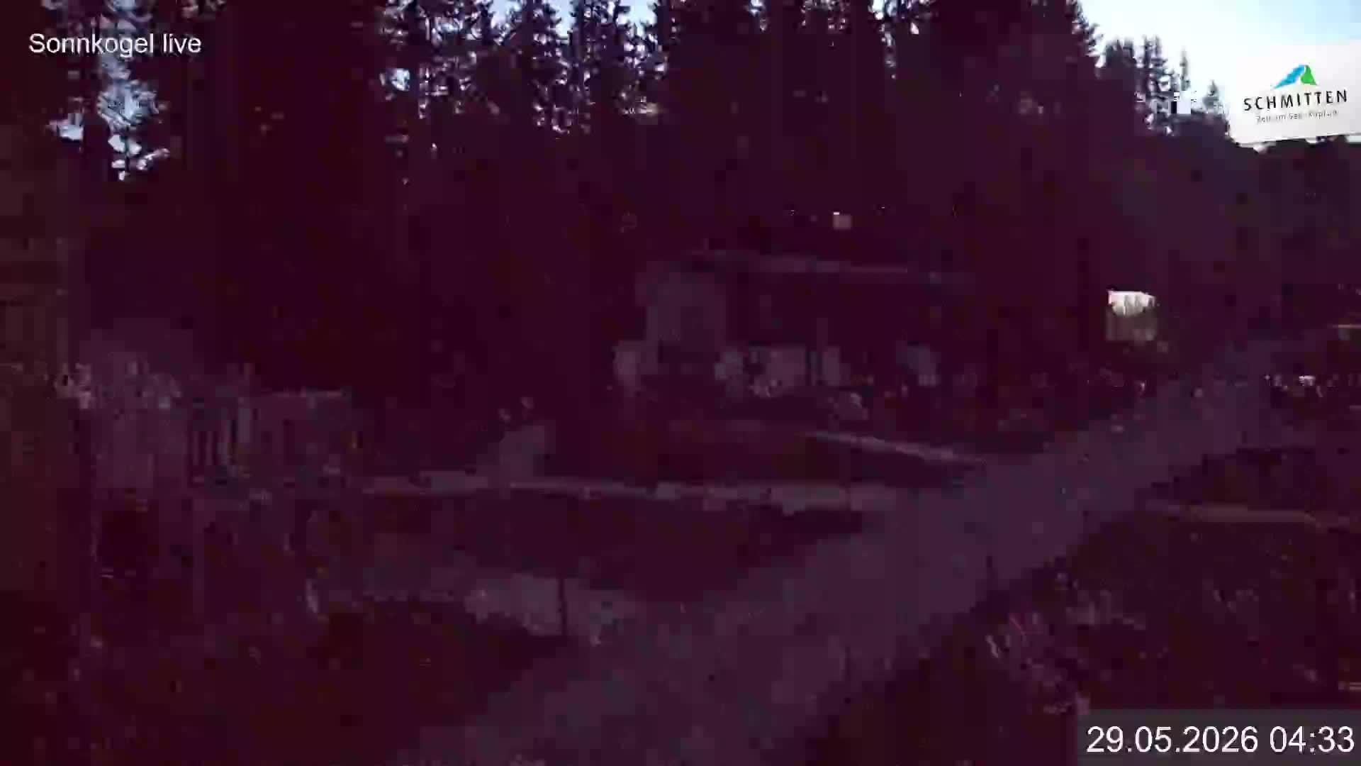 Archiv Foto Webcam Schmitten: Restaurant und Spielplatz Sonnkogel