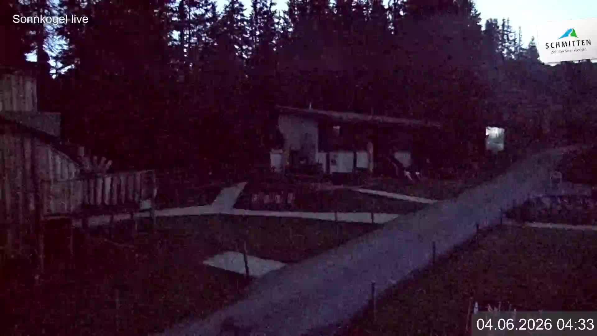 Archiv Foto Webcam Schmitten: Restaurant und Spielplatz Sonnkogel
