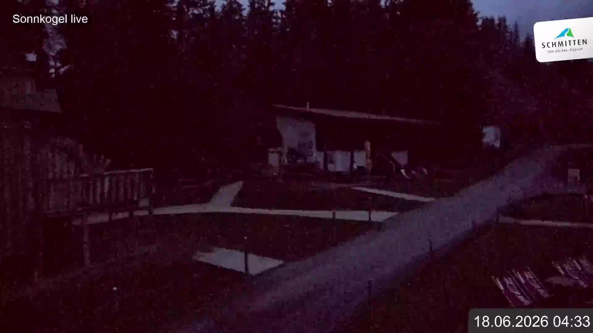 Archiv Foto Webcam Schmitten: Restaurant und Spielplatz Sonnkogel