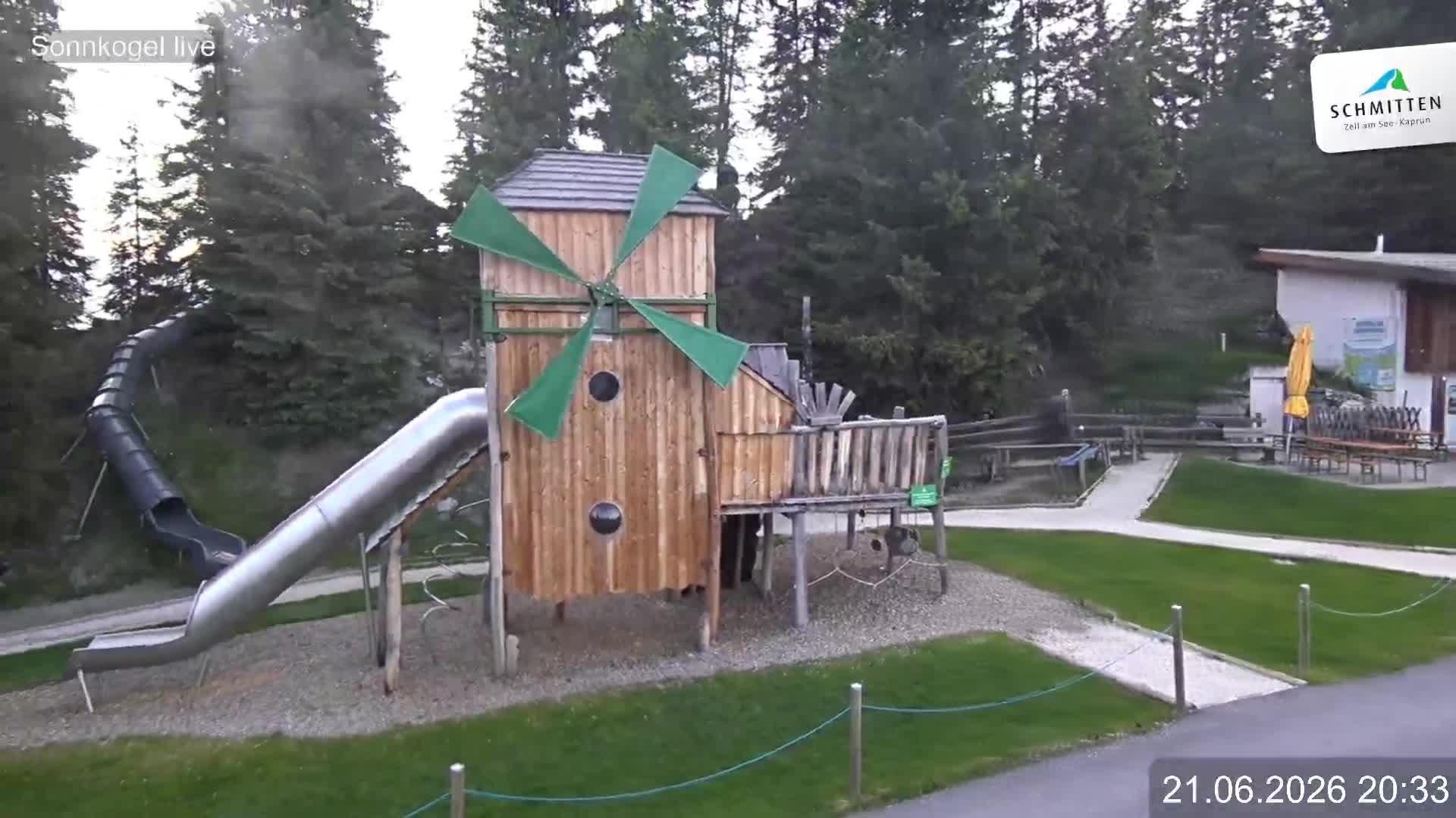 Archived image Webcam Schmitten: Sonnkogel playground