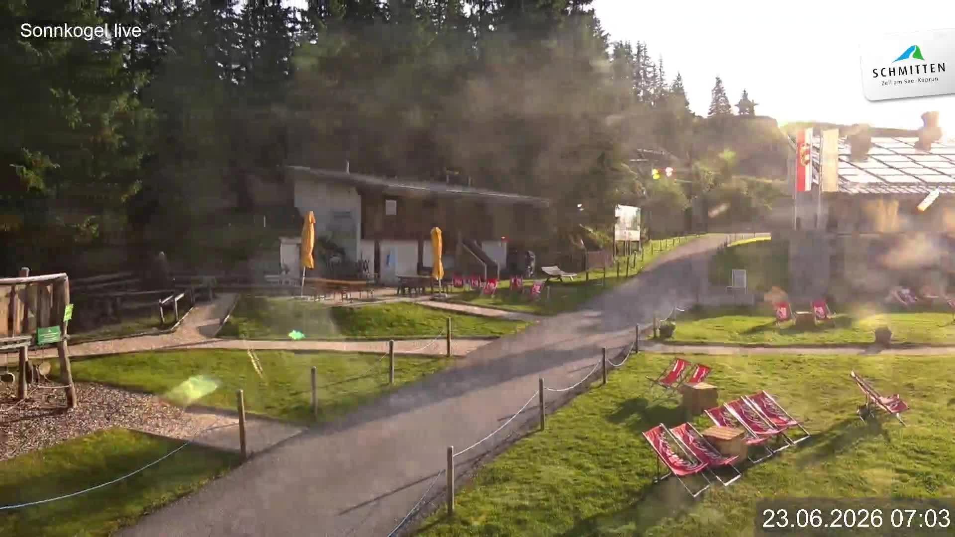 Archived image Webcam Schmitten: Sonnkogel playground