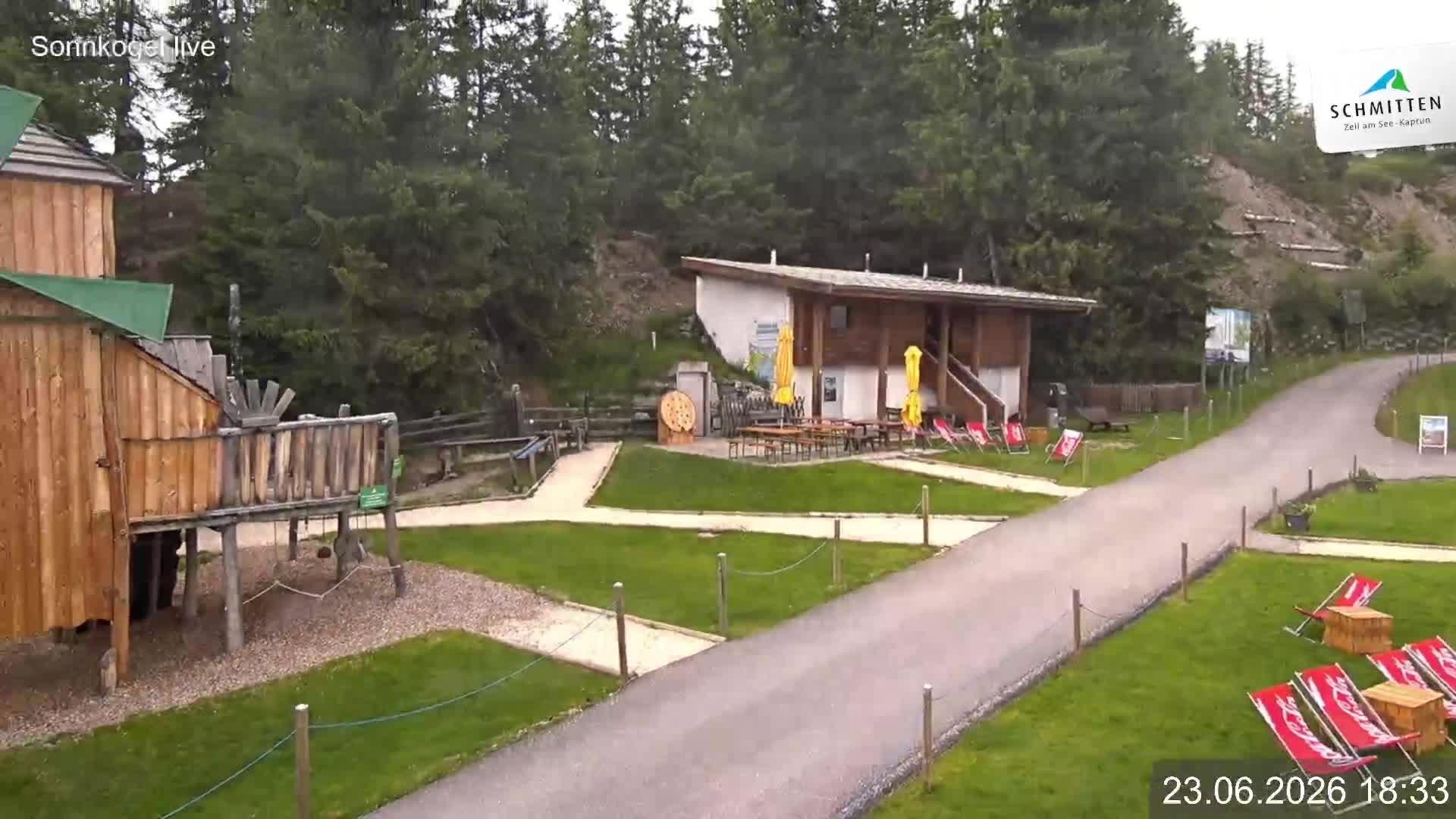 Archived image Webcam Schmitten: Sonnkogel playground