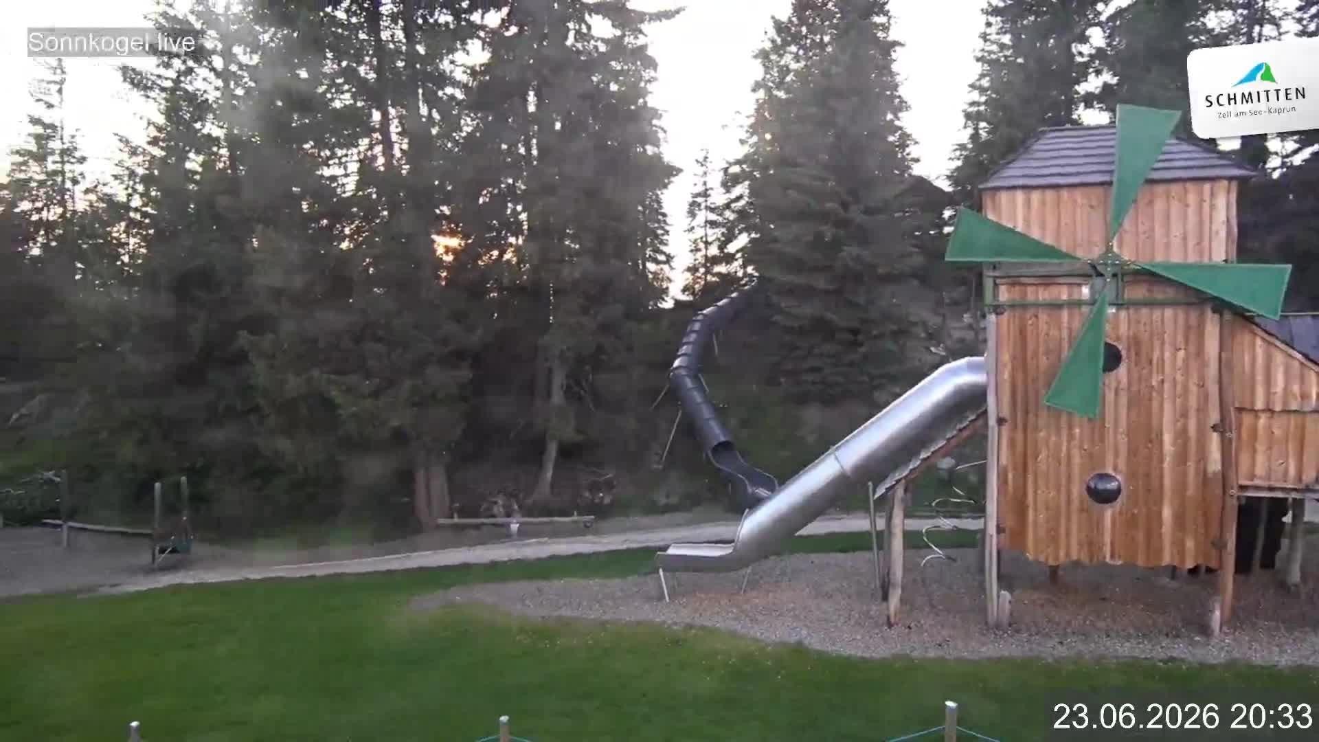 Archived image Webcam Schmitten: Sonnkogel playground