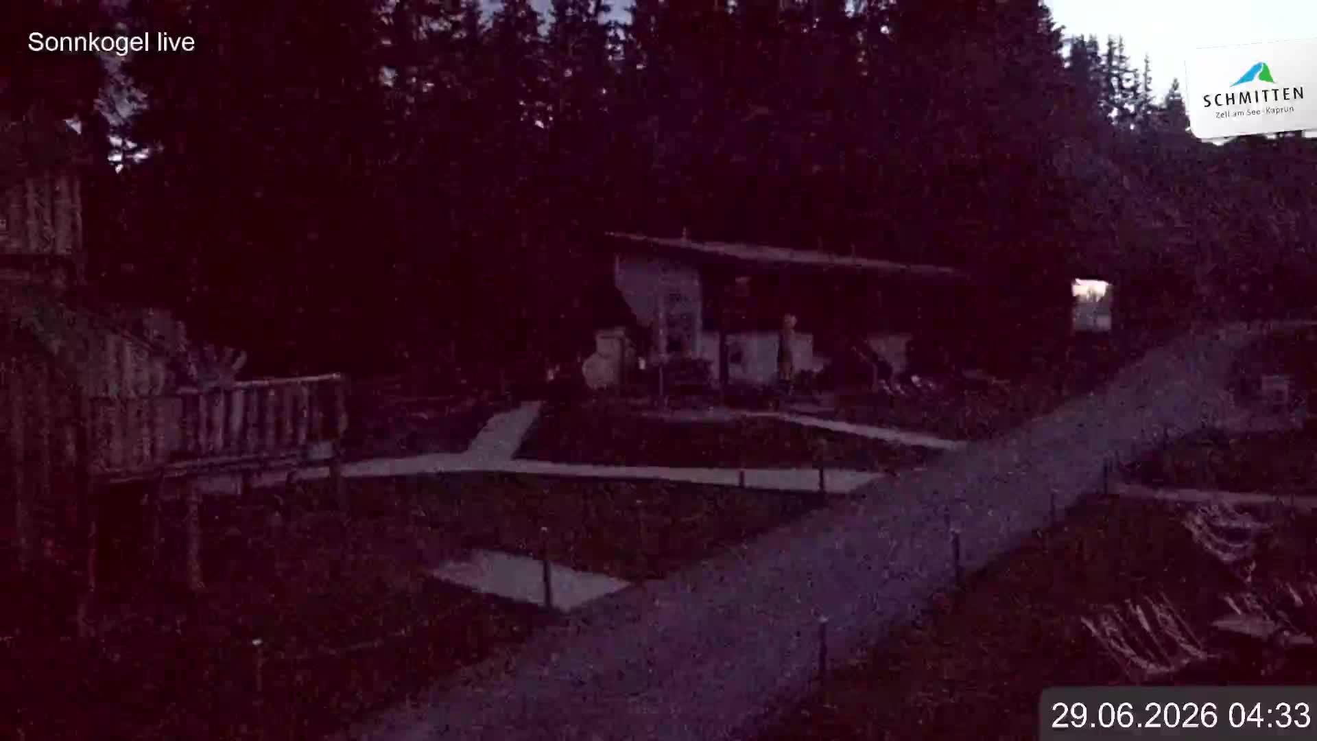 Archiv Foto Webcam Schmitten: Restaurant und Spielplatz Sonnkogel