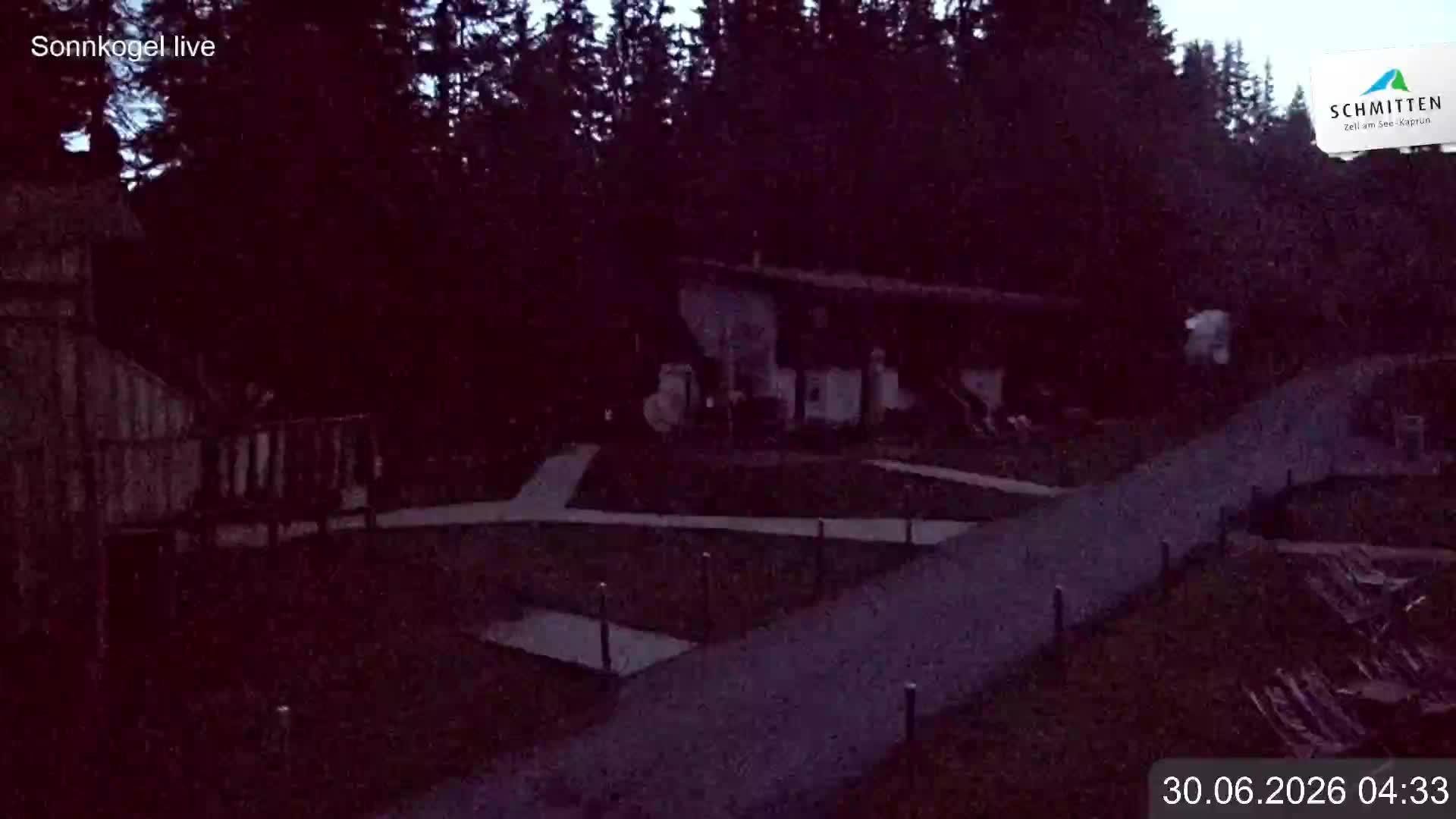 Archiv Foto Webcam Schmitten: Restaurant und Spielplatz Sonnkogel