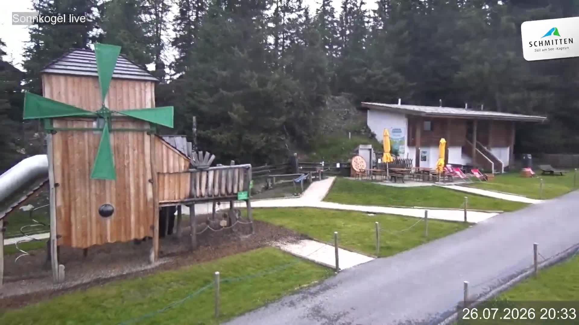 Archived image Webcam Schmitten: Sonnkogel playground