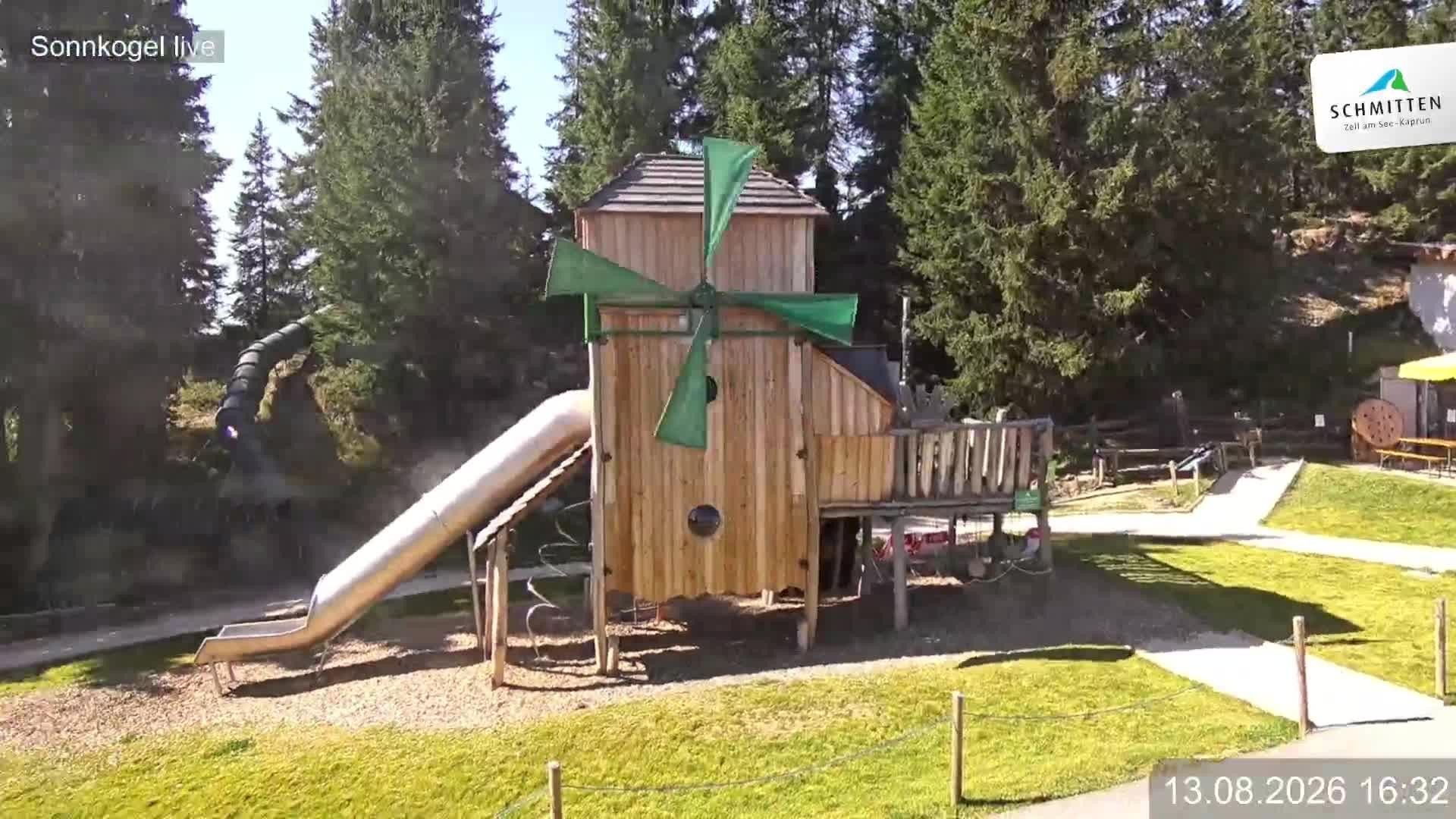 Archived image Webcam Schmitten: Sonnkogel playground