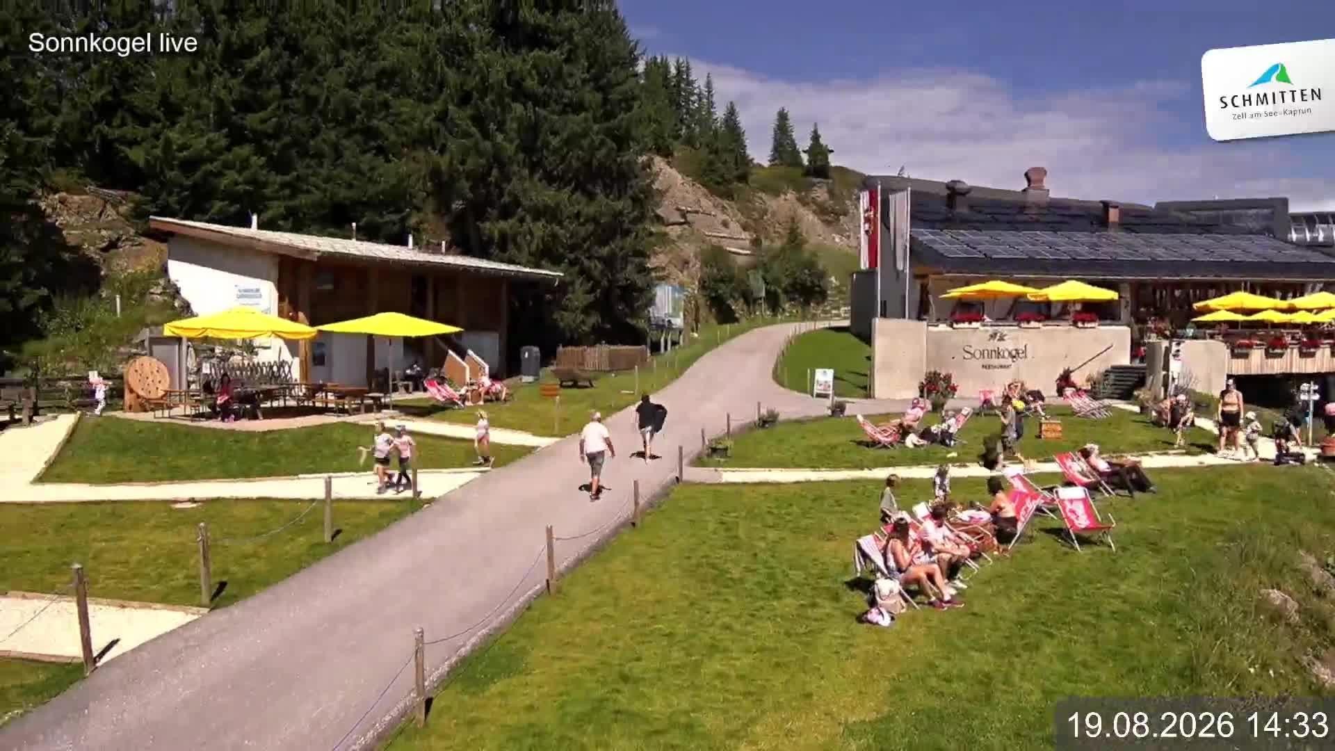 Archived image Webcam Schmitten: Sonnkogel playground