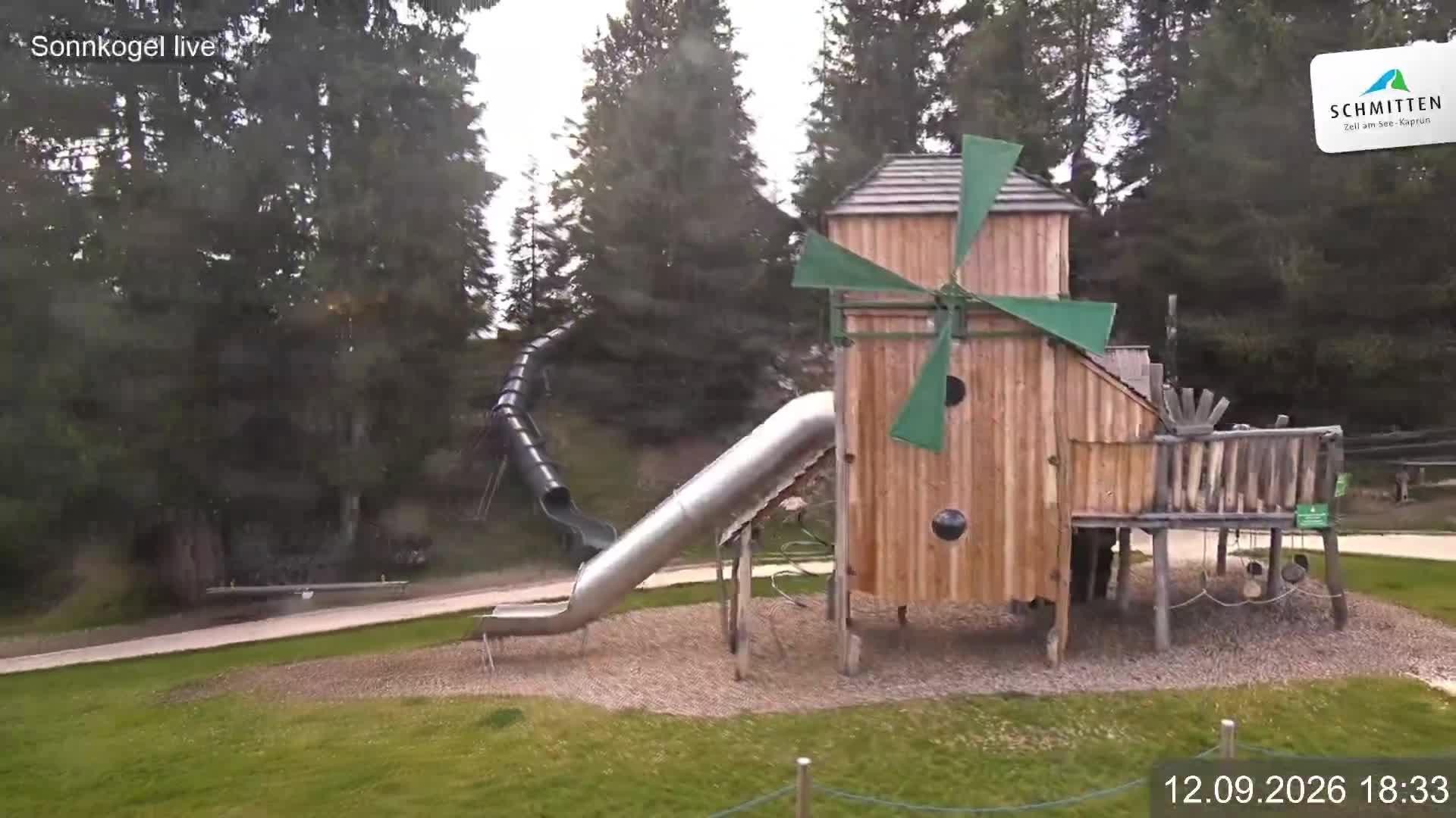 Archived image Webcam Schmitten: Sonnkogel playground