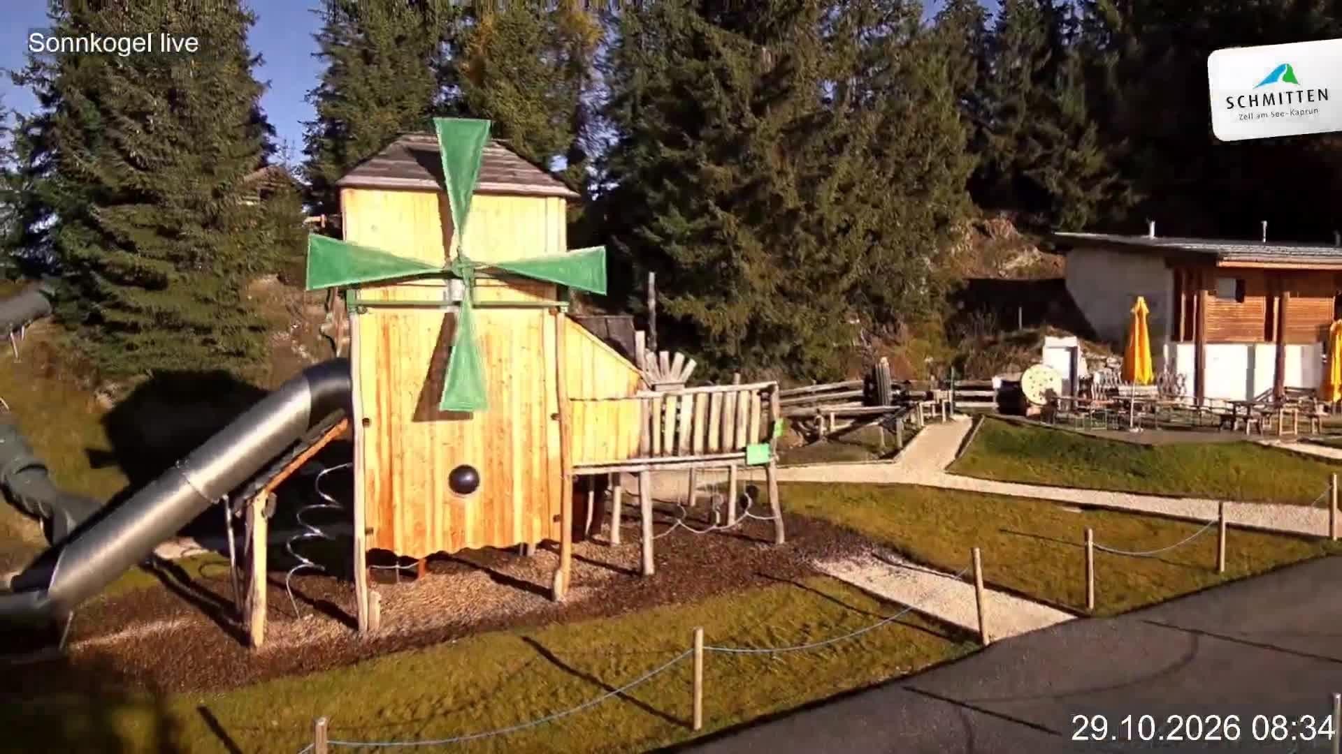 Archived image Webcam Schmitten: Sonnkogel playground
