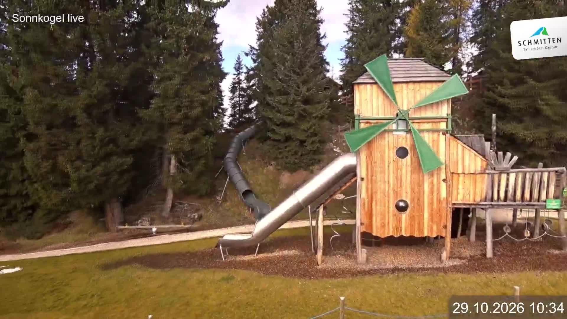 Archived image Webcam Schmitten: Sonnkogel playground