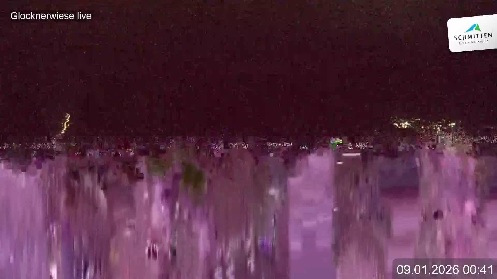 Archiv Foto Webcam Schmittenhöhe: Blick auf die Glocknerwiese