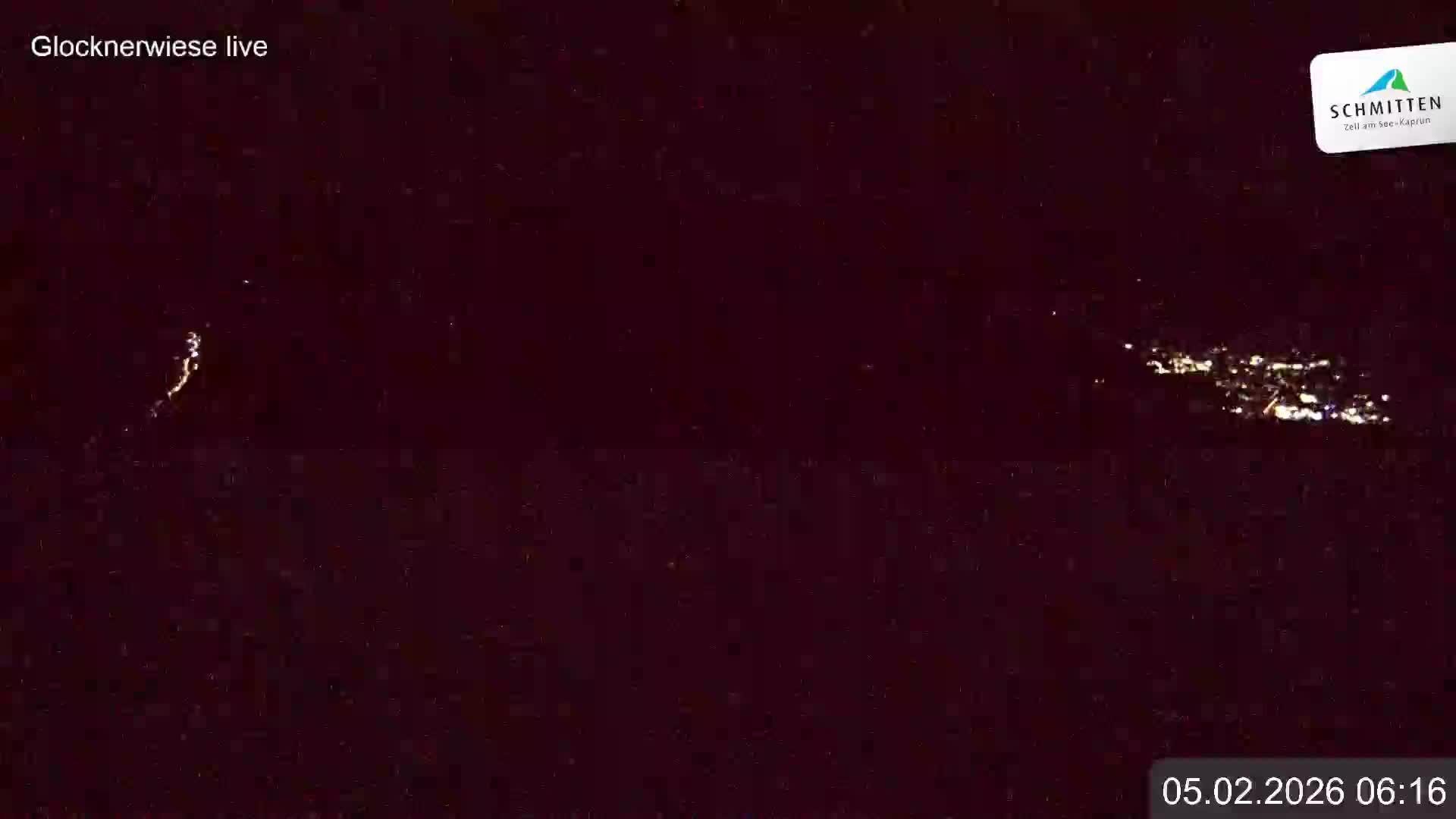 Archiv Foto Webcam Schmittenhöhe: Blick auf die Glocknerwiese