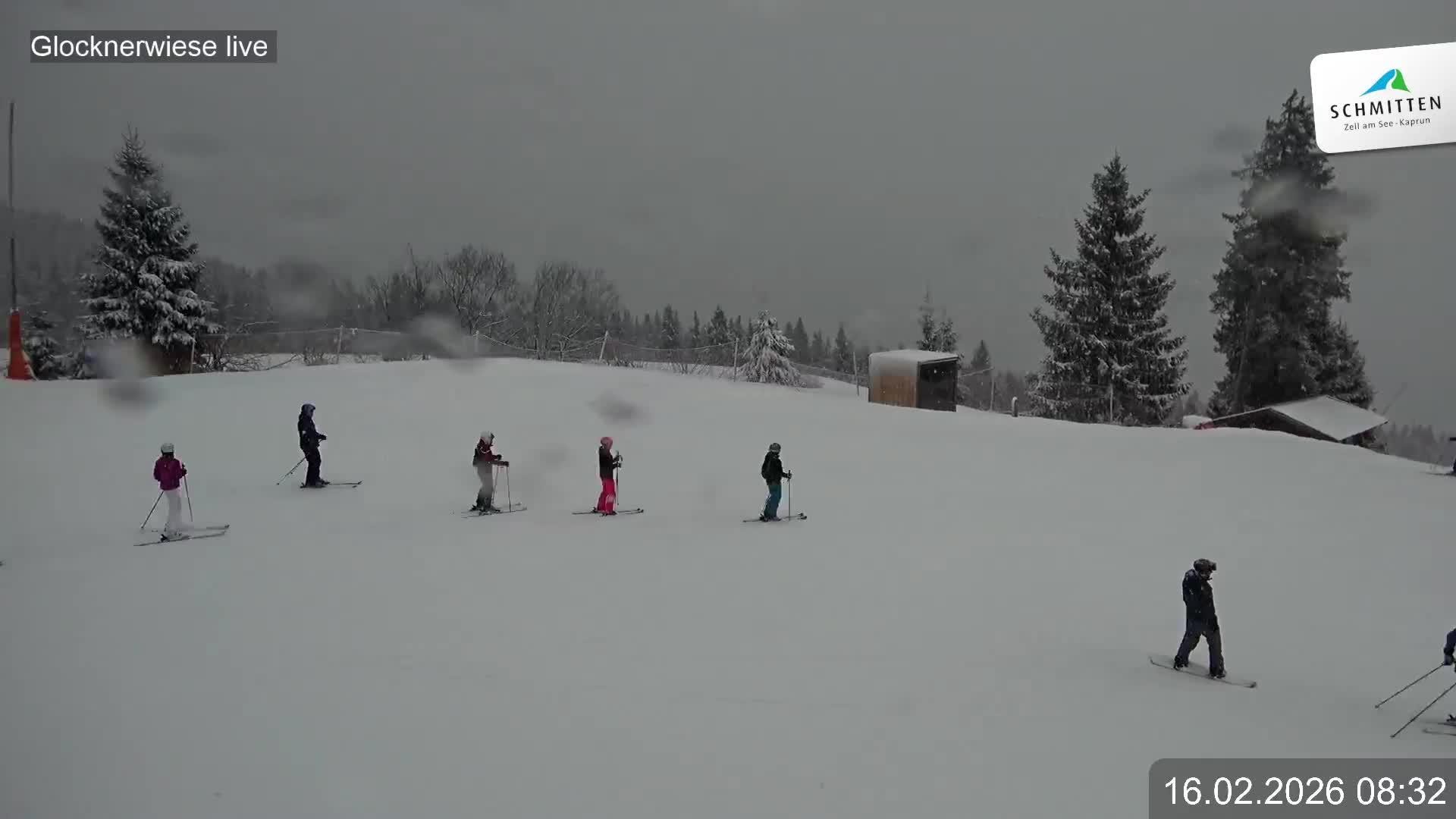 Archiv Foto Webcam Schmittenhöhe: Blick auf die Glocknerwiese