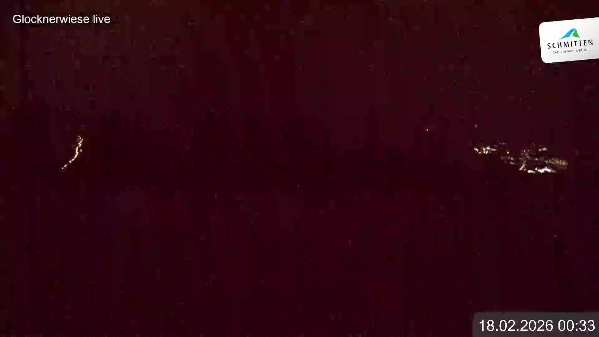 Archiv Foto Webcam Schmittenhöhe: Blick auf die Glocknerwiese