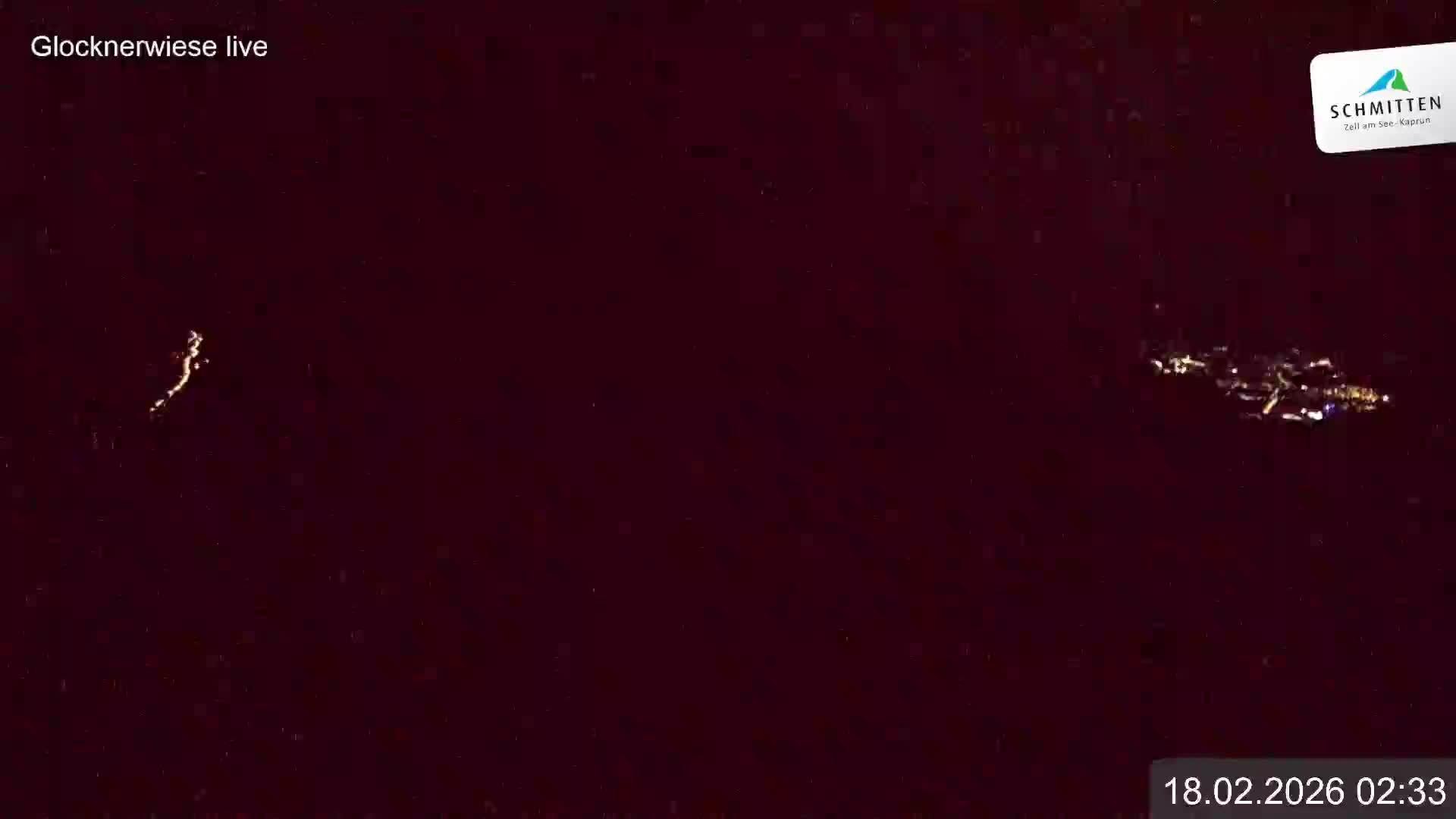 Archiv Foto Webcam Schmittenhöhe: Blick auf die Glocknerwiese