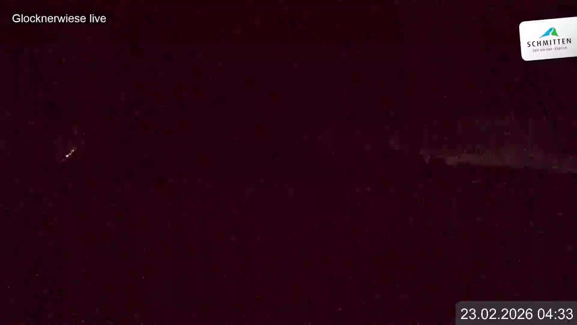 Archiv Foto Webcam Schmittenhöhe: Blick auf die Glocknerwiese