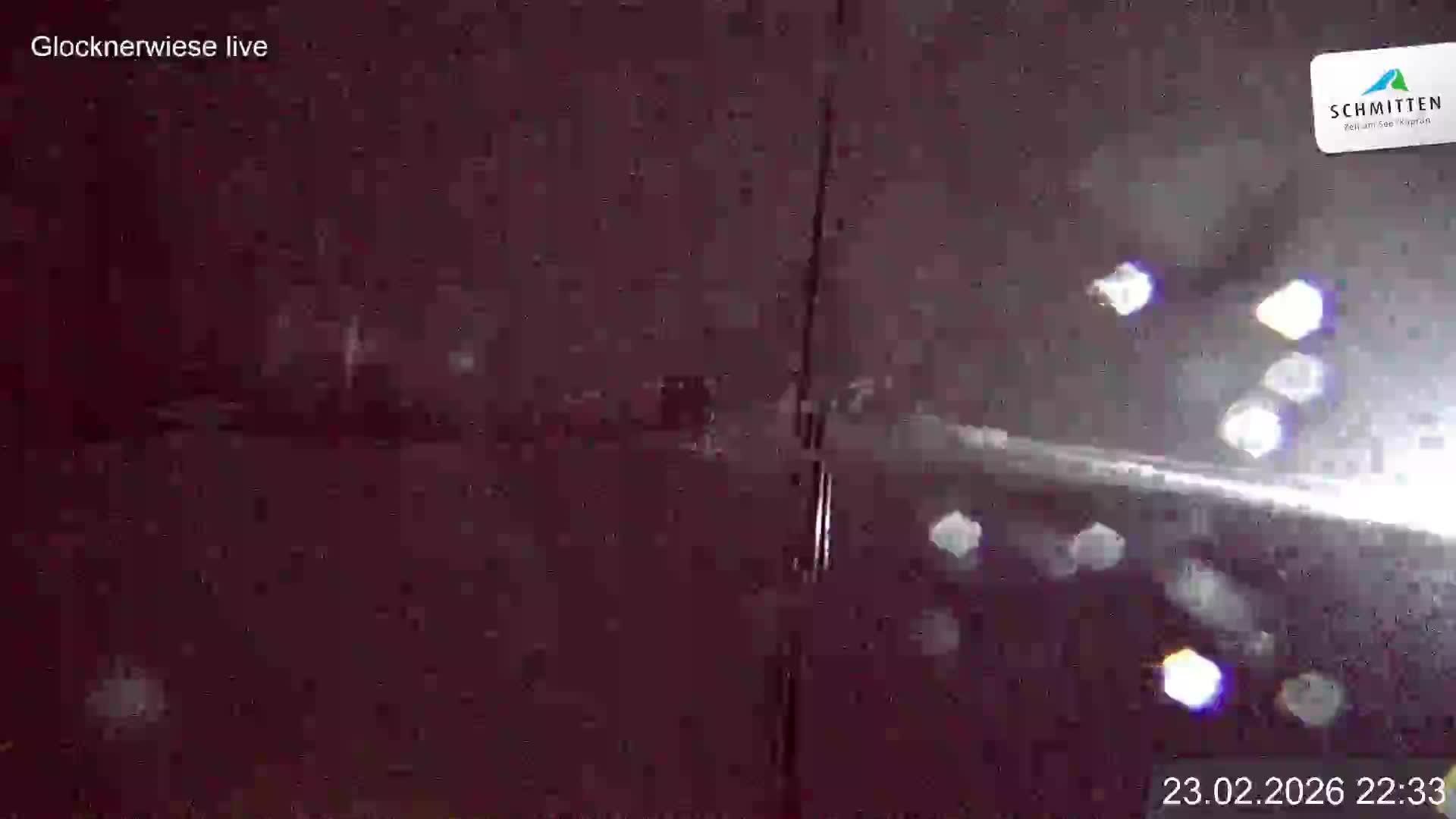 Archiv Foto Webcam Schmittenhöhe: Blick auf die Glocknerwiese