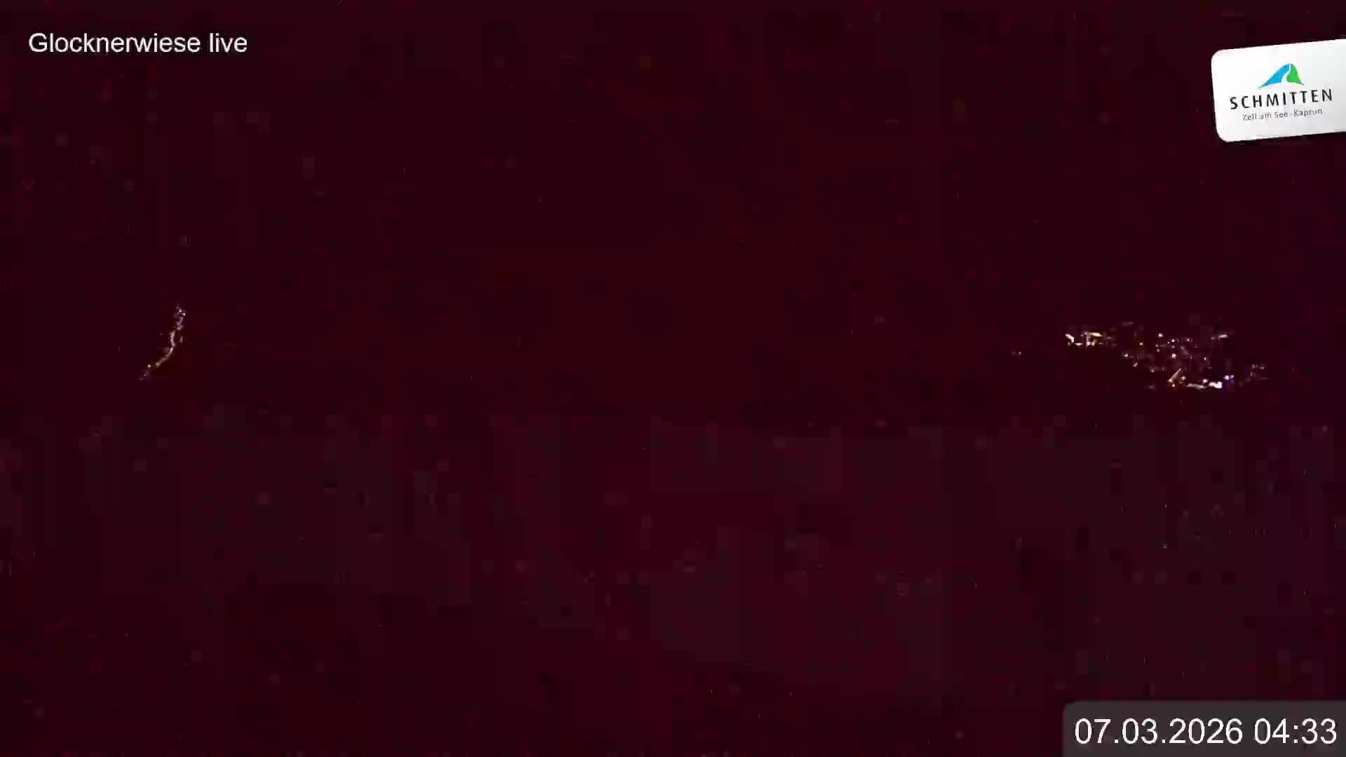 Archiv Foto Webcam Schmittenhöhe: Blick auf die Glocknerwiese