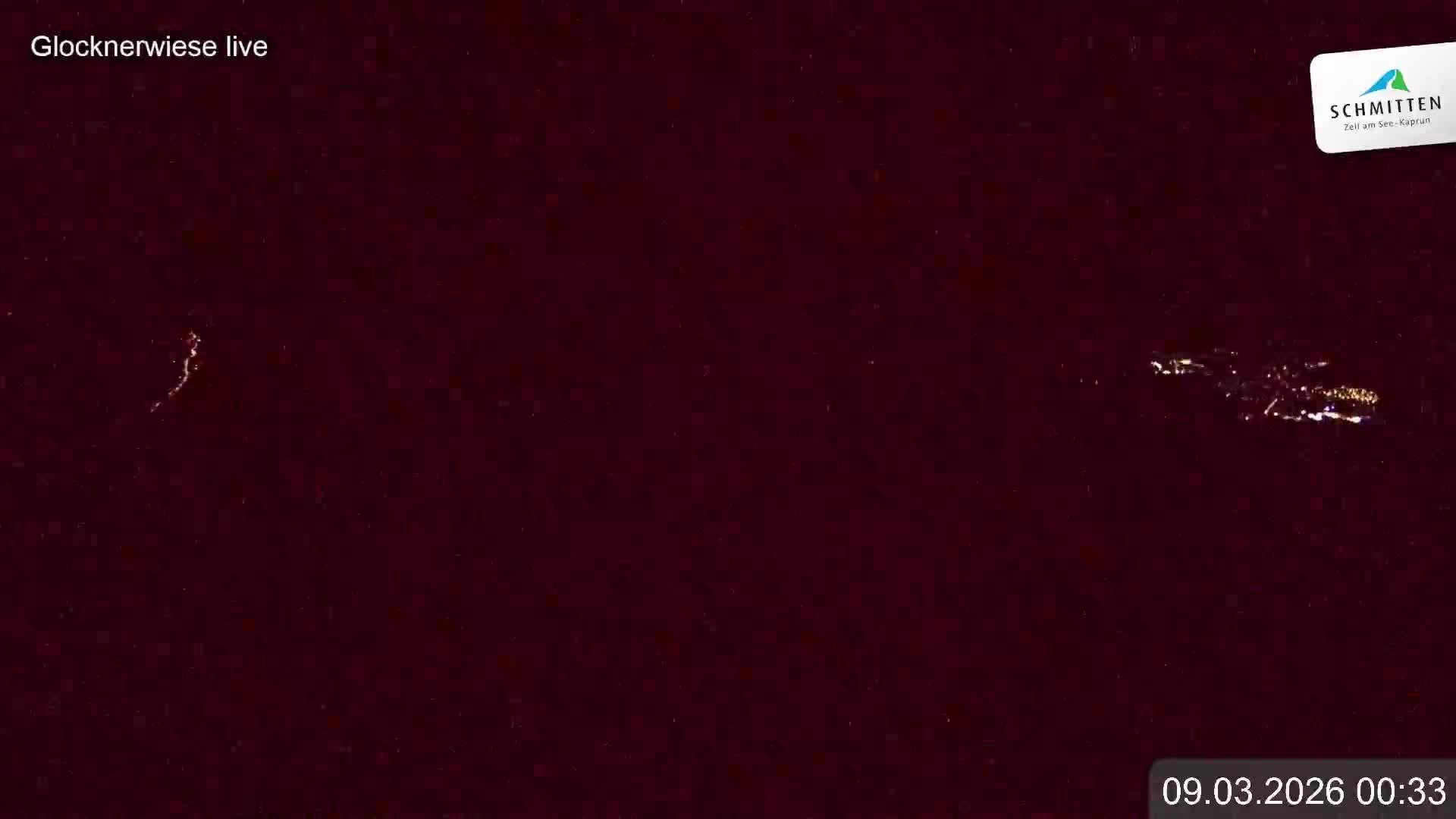 Archiv Foto Webcam Schmittenhöhe: Blick auf die Glocknerwiese