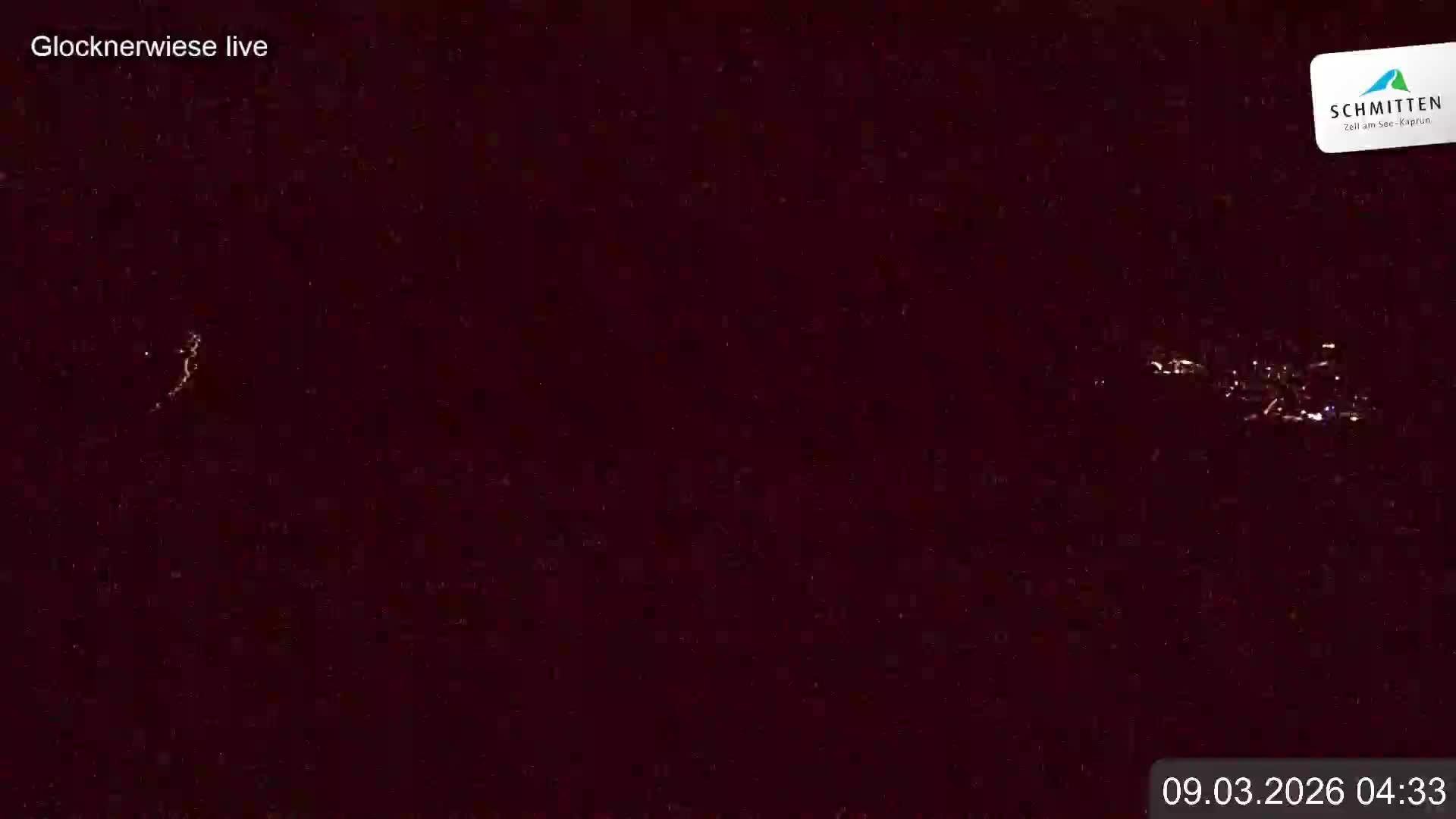 Archiv Foto Webcam Schmittenhöhe: Blick auf die Glocknerwiese