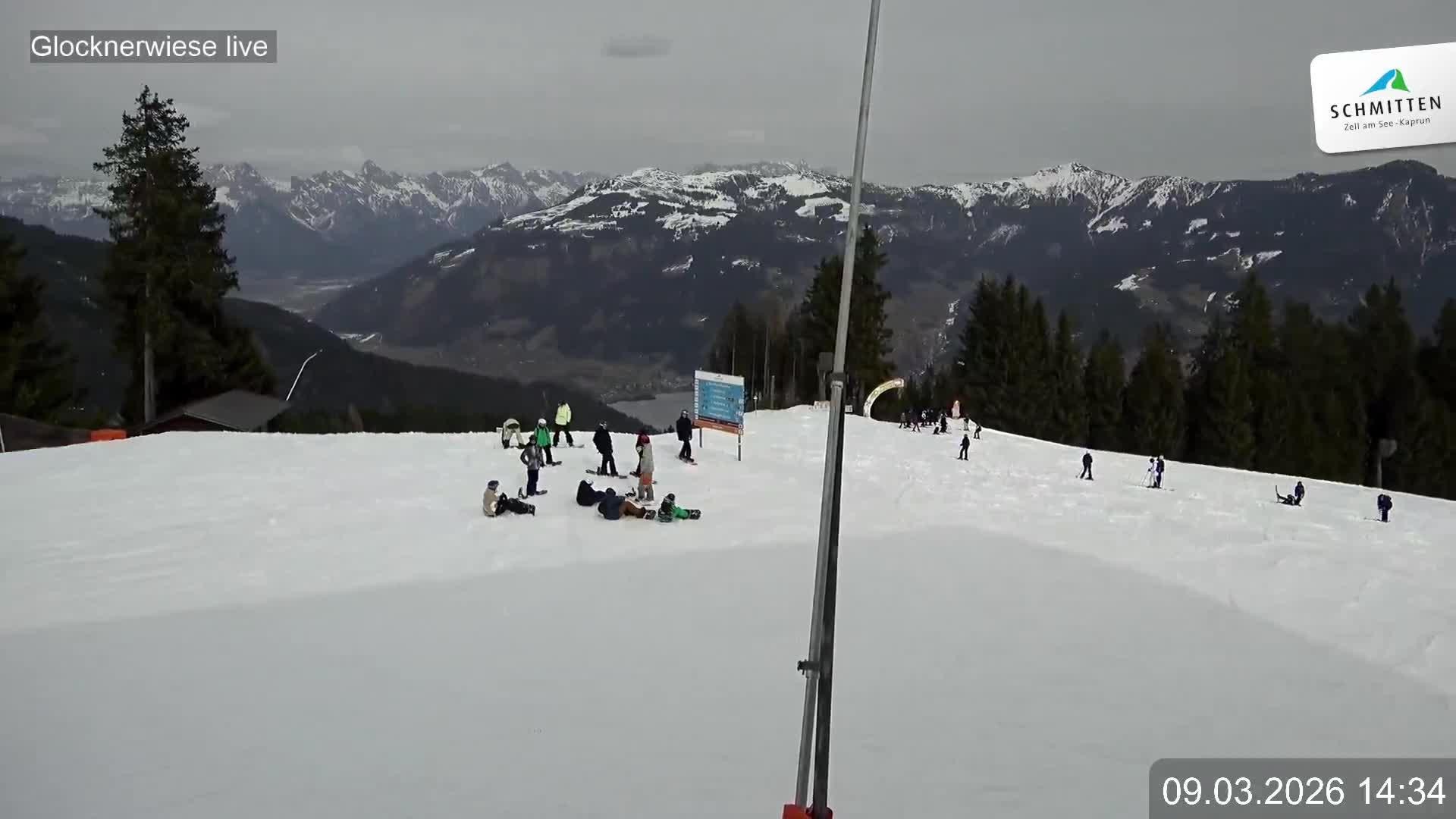 Archived image Webcam Schmitten - View Glockner