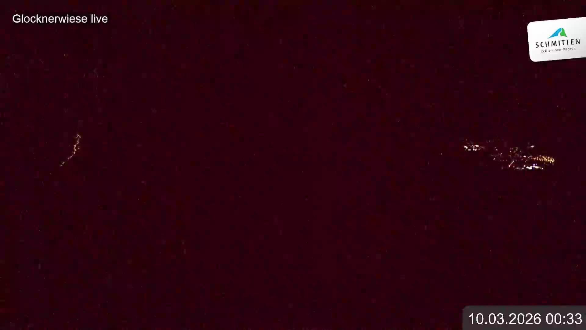 Archiv Foto Webcam Schmittenhöhe: Blick auf die Glocknerwiese